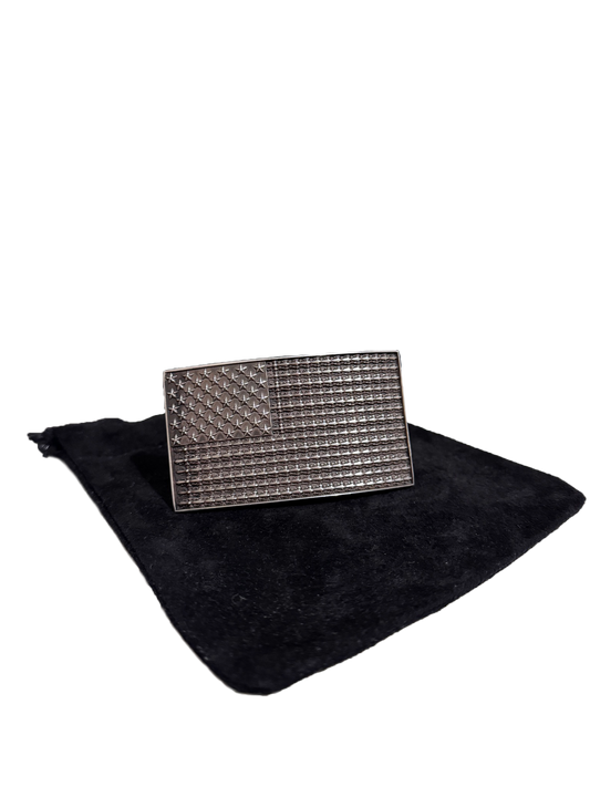 Chrome Hearts American Flag Belt Buckle - OS