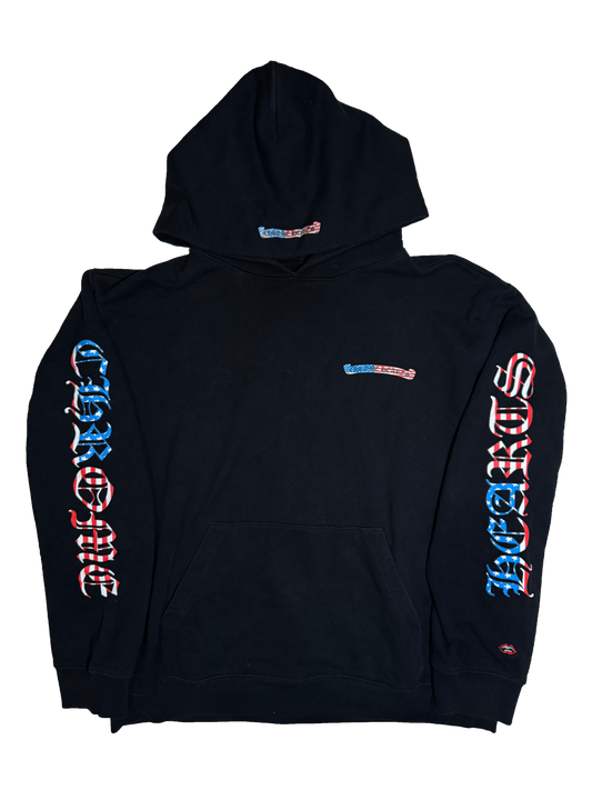 Chrome Hearts 2021 American Flag Hoodie - XL