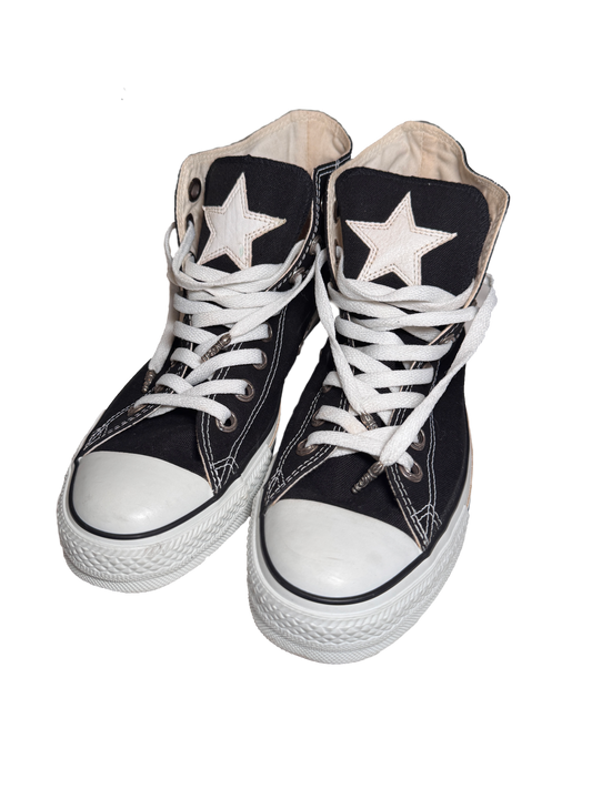 Chrome Hearts Canvas Star Patch Converse - 9.5