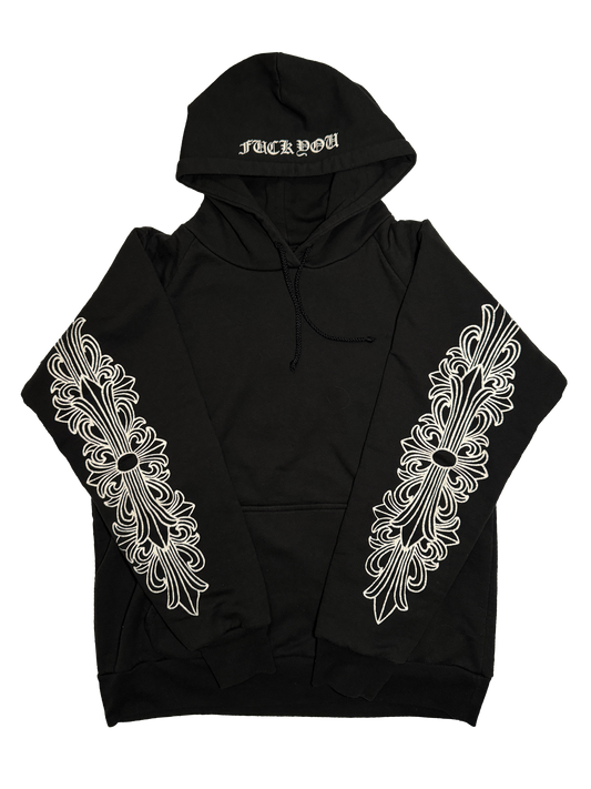 Chrome Hearts Thermal Floral Hoodie - M