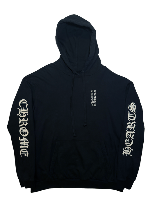Chrome Hearts Vertical Logo Hoodie - XXL