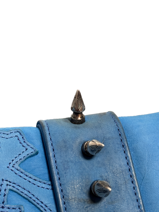 Chrome Hearts Cemetery Spike Long Wallet - OS