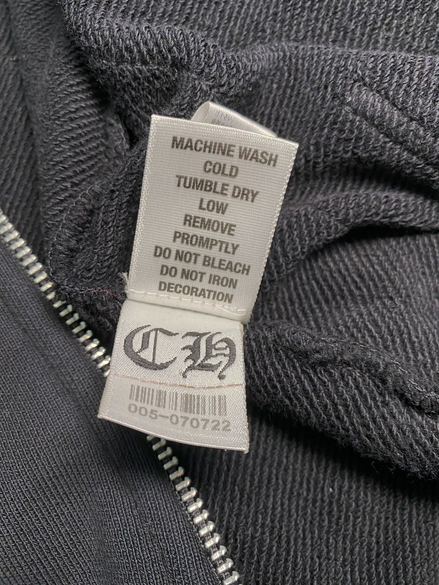 00s Chrome Hearts Heavyweight Premium Zip-Up - M/L