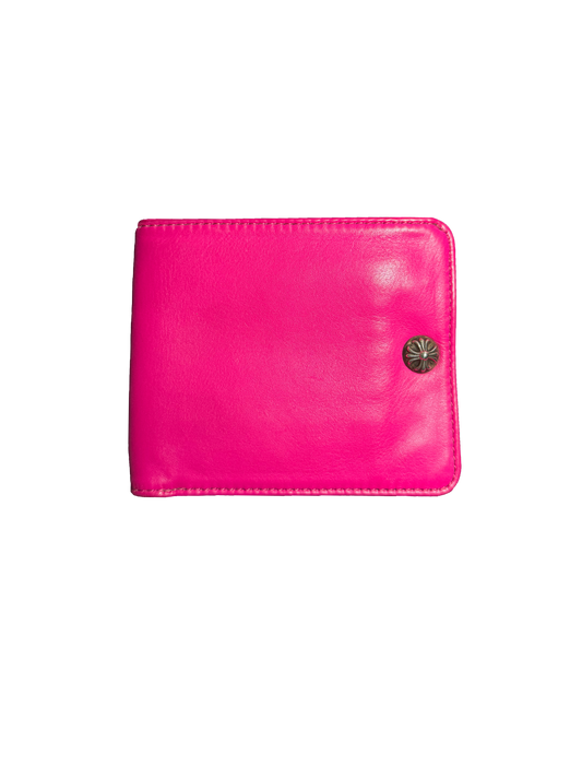 Chrome Hearts Pink Bifold Wallet - OS