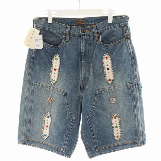 Kapital Studded Carpenter Shorts - 34