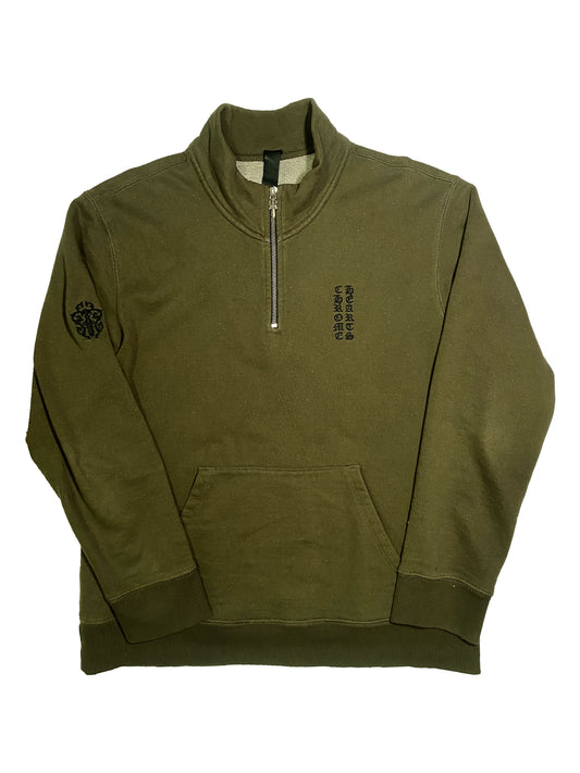 Chrome Hearts GRP Y NOT Quarter-Zip - M