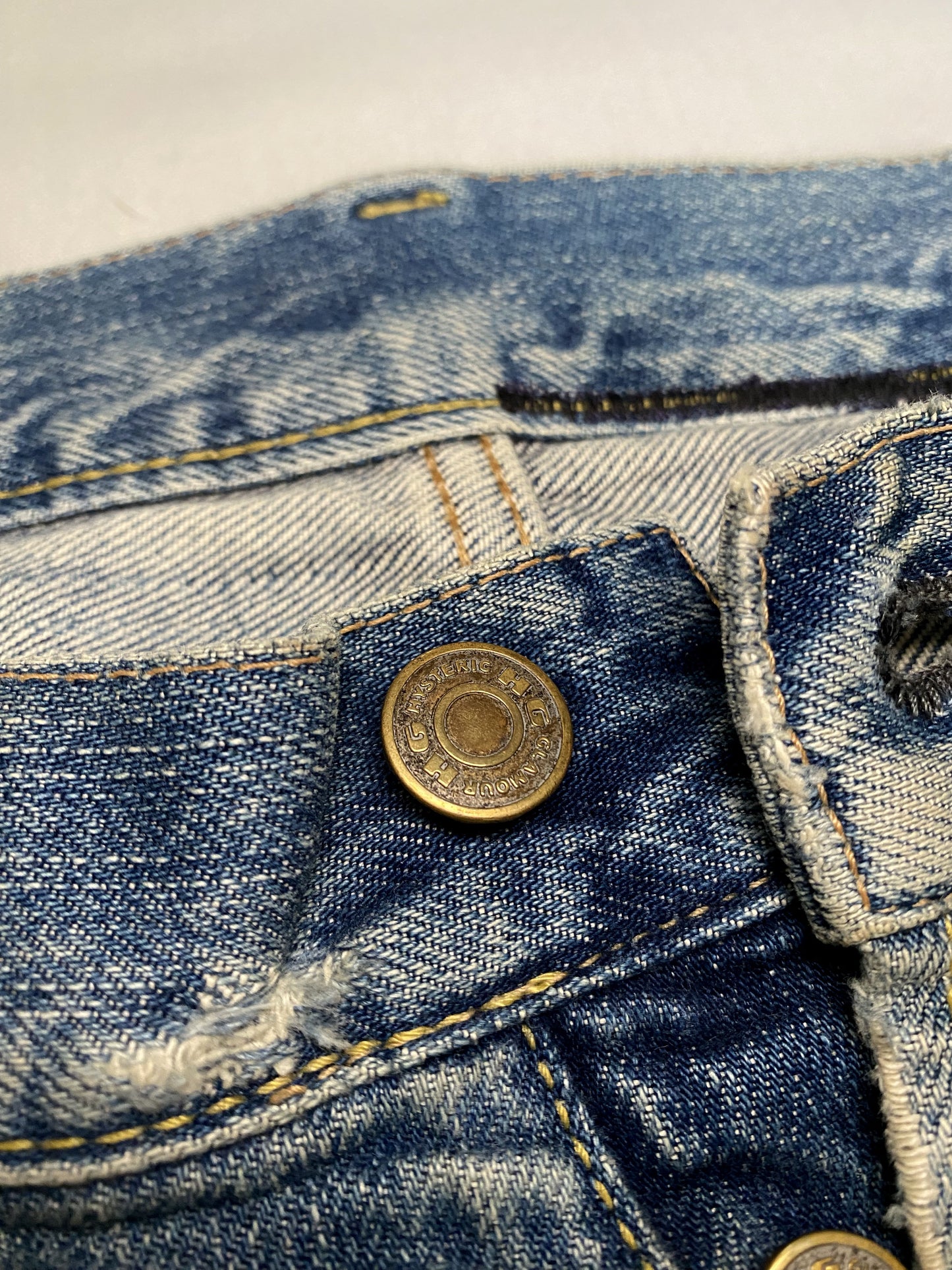 00s Hysteric Glamour Patch Jeans - 32