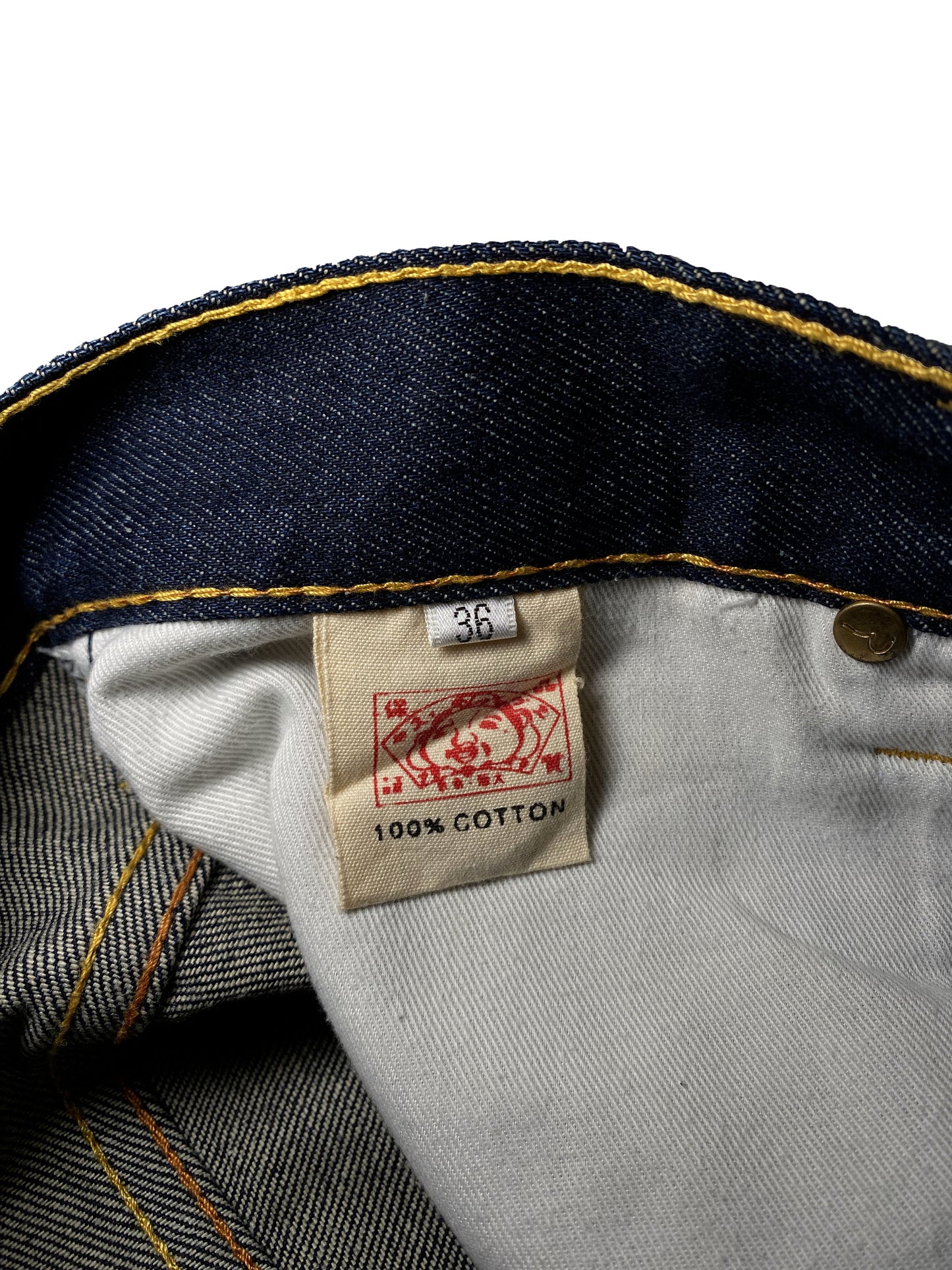 2007 Evisu Hand Painted Tiger Denim - 34