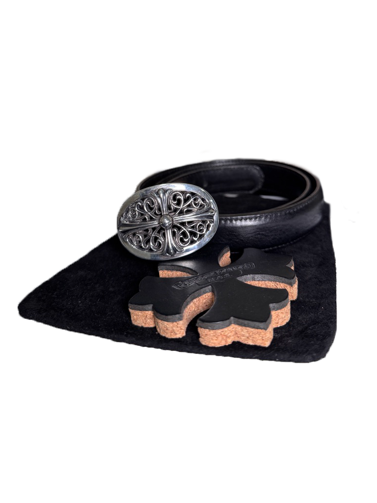 Chrome Hearts 1" Oval Belt - 32