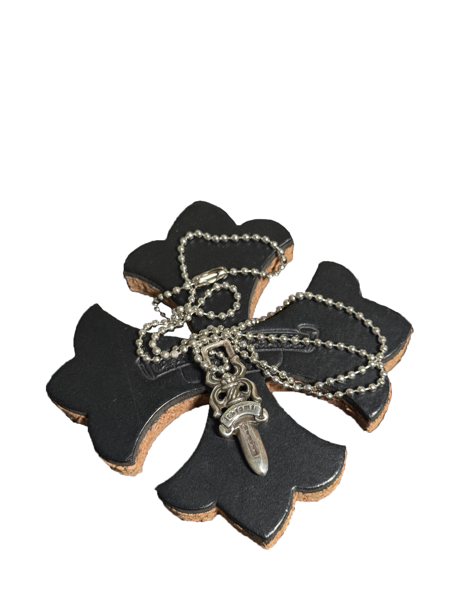 Chrome Hearts Dagger Zipper Necklace - OS