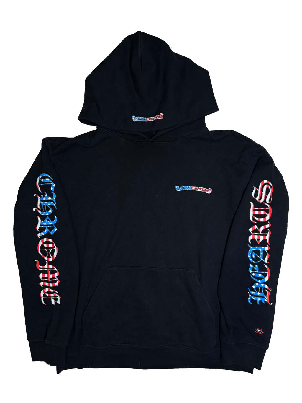 Chrome Hearts 2021 American Flag Hoodie - XL