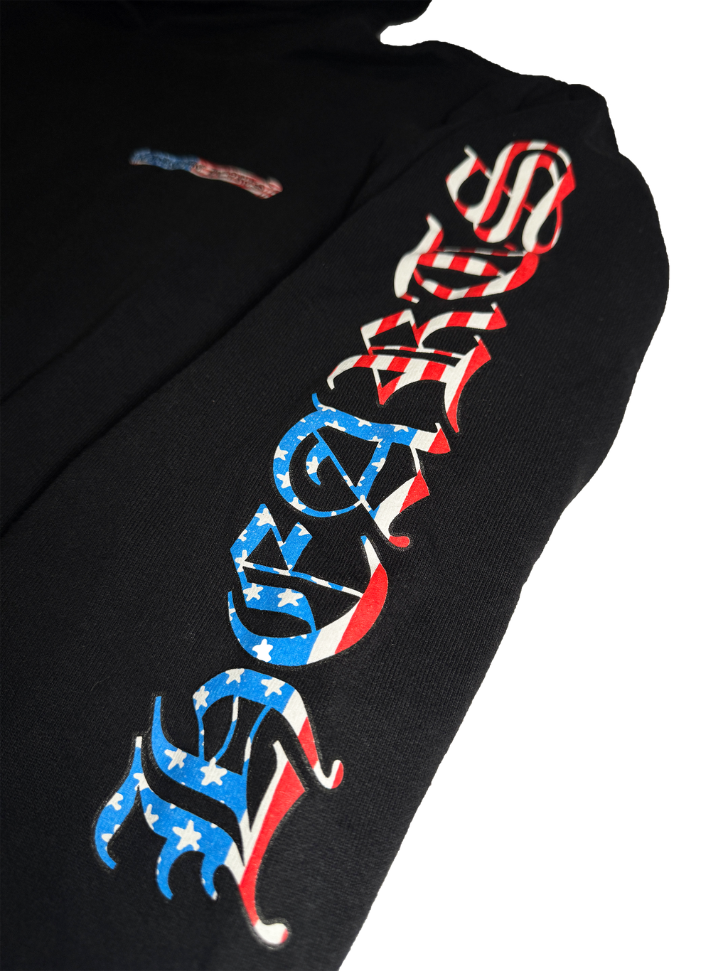 Chrome Hearts 2021 American Flag Hoodie - XL