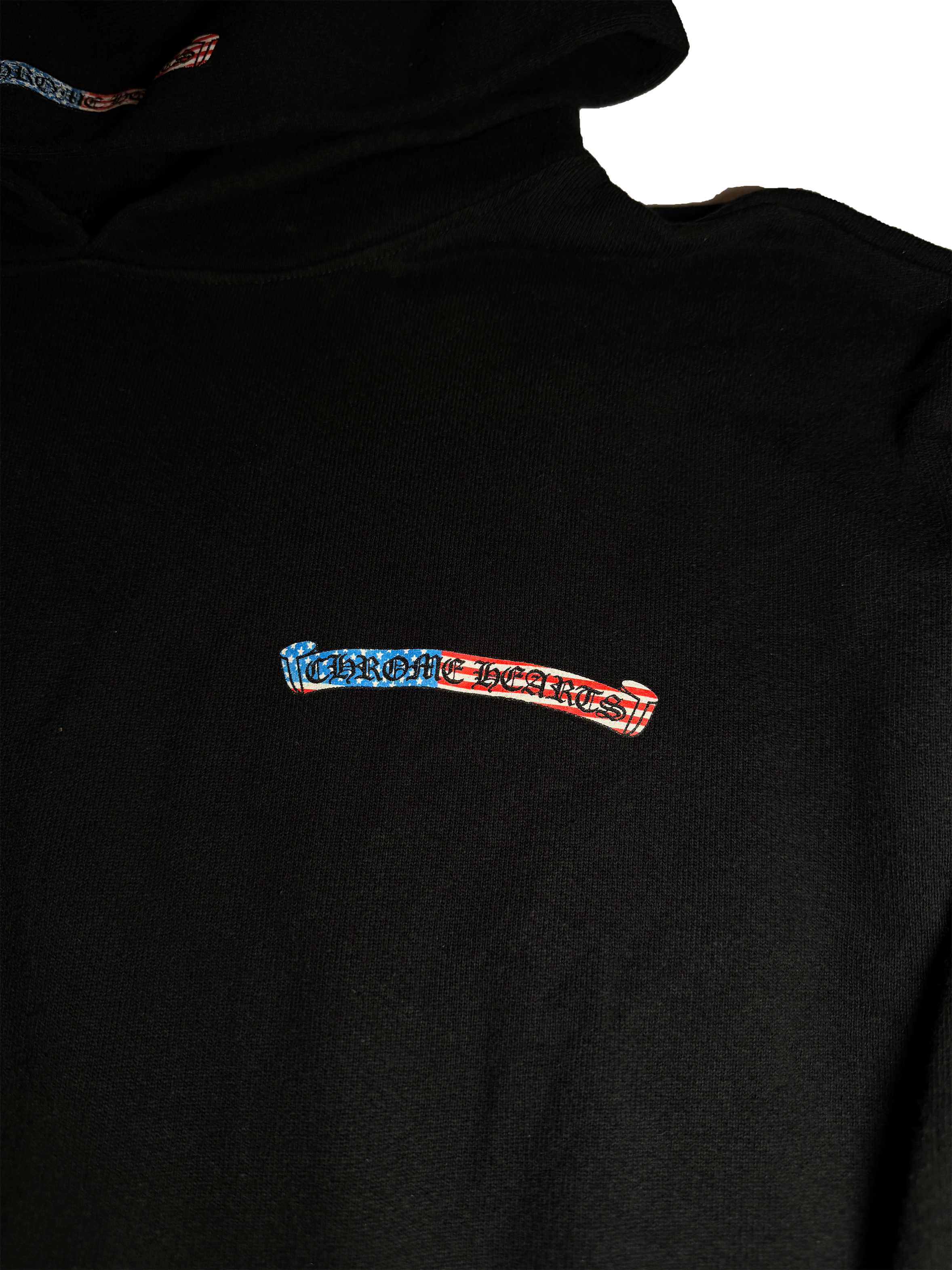 Chrome Hearts 2021 American Flag Hoodie - XL