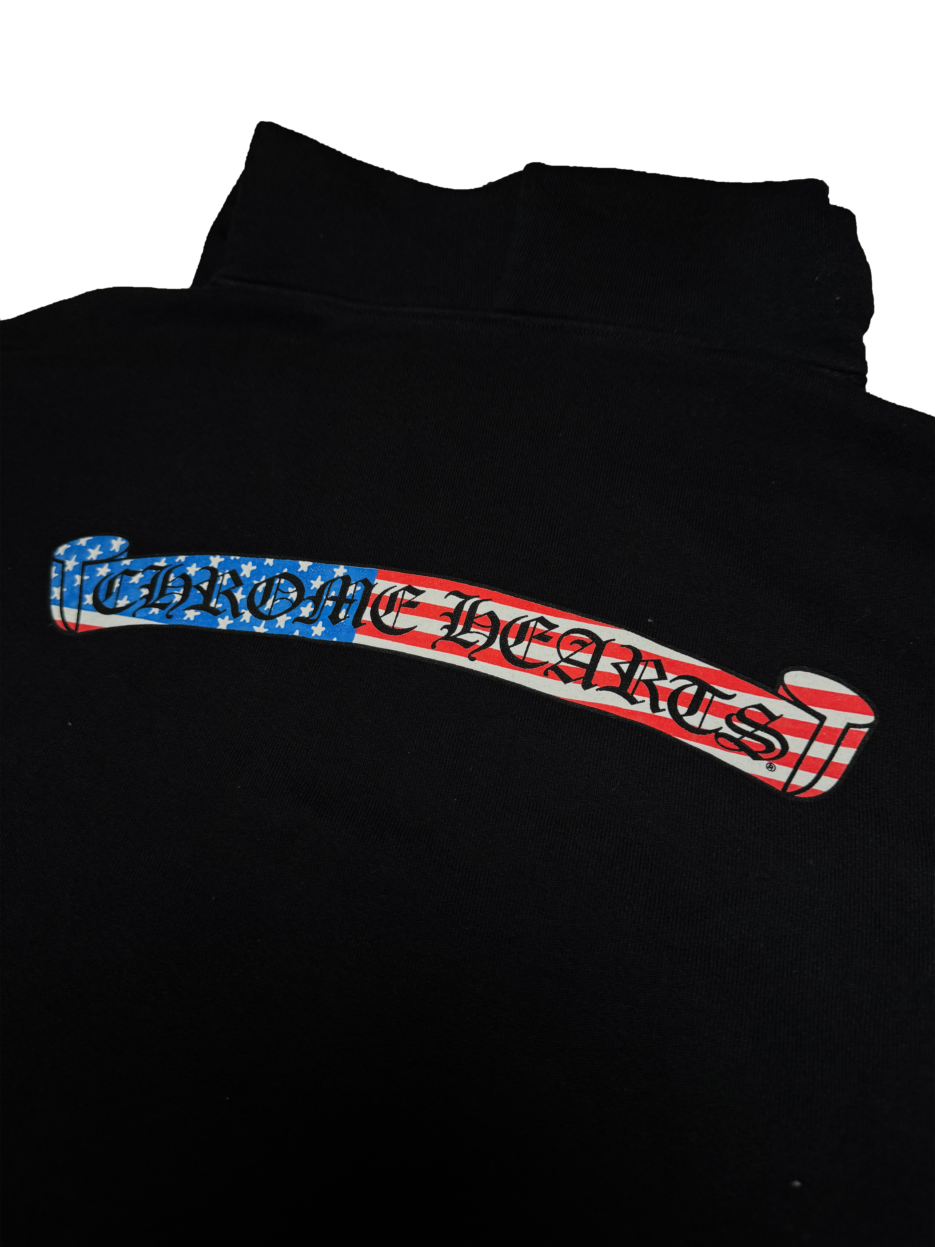 Chrome Hearts 2021 American Flag Hoodie - XL
