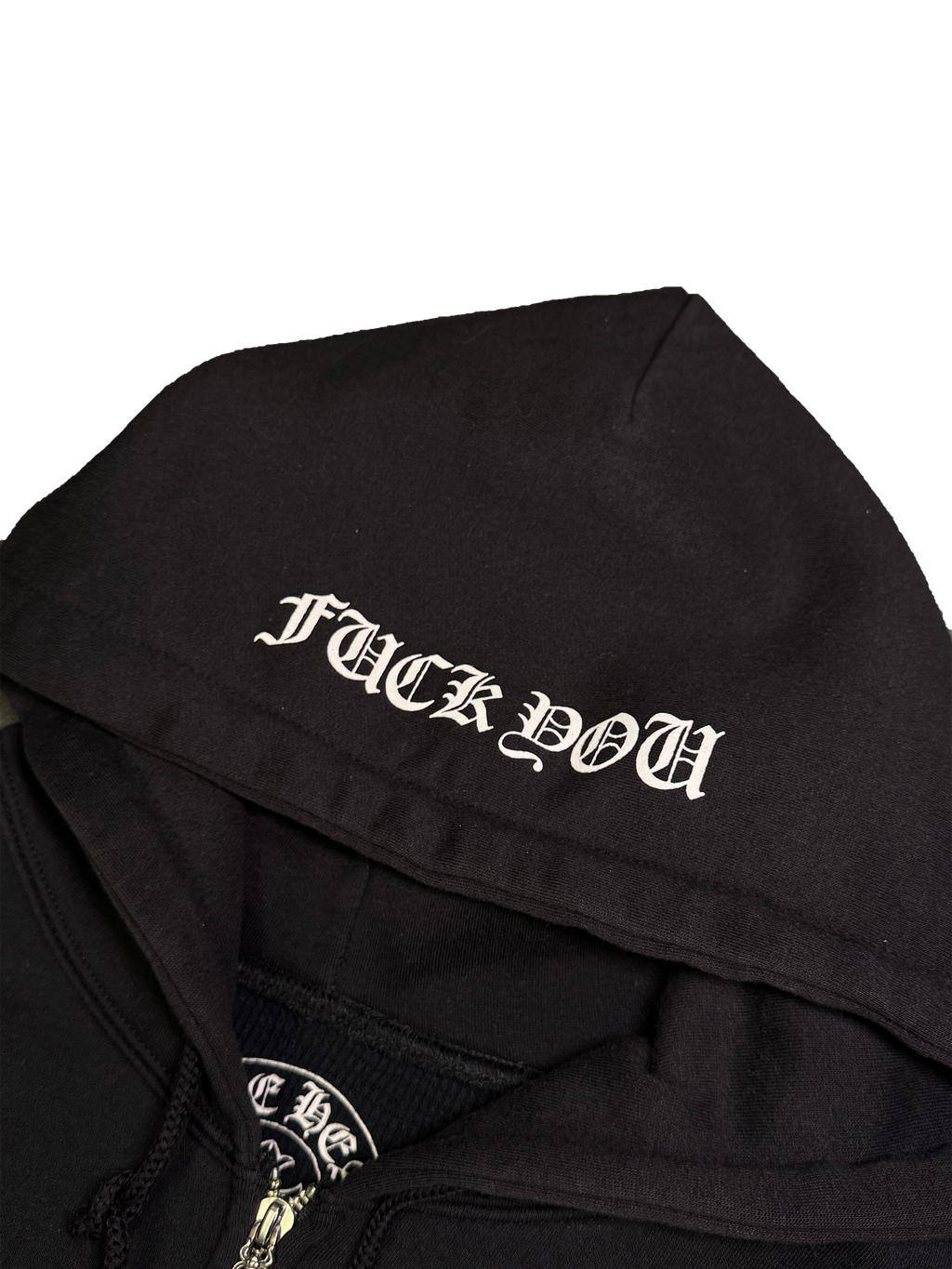 Chrome Hearts Thermal Zip-Up Hoodie - L