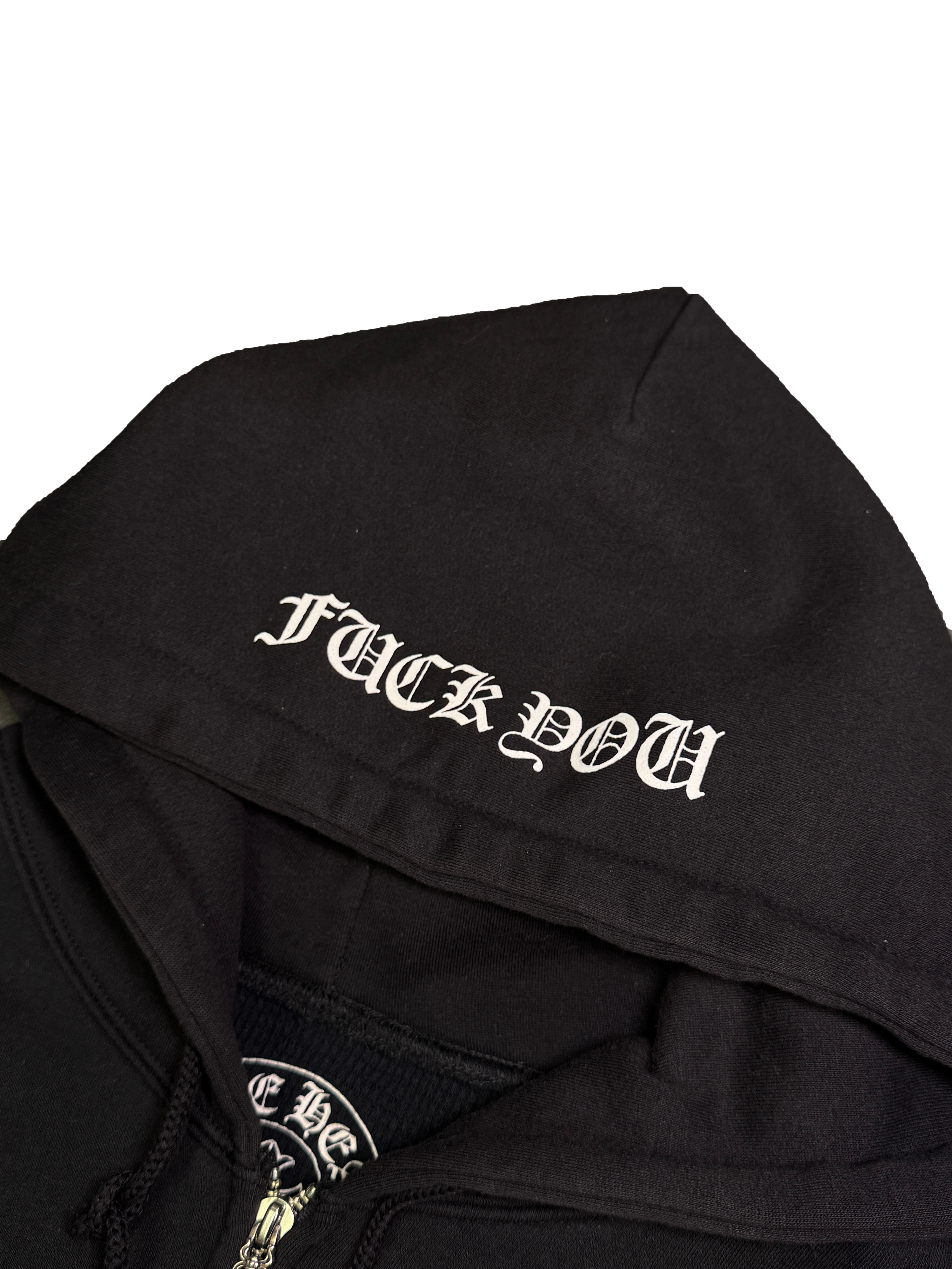 Chrome Hearts Thermal Zip-Up Hoodie - L