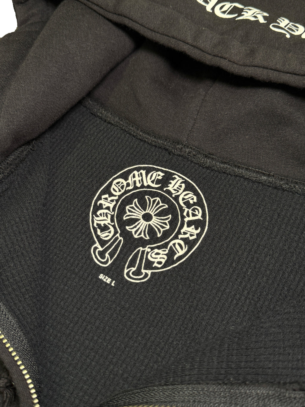 Chrome Hearts Thermal Zip-Up Hoodie - L