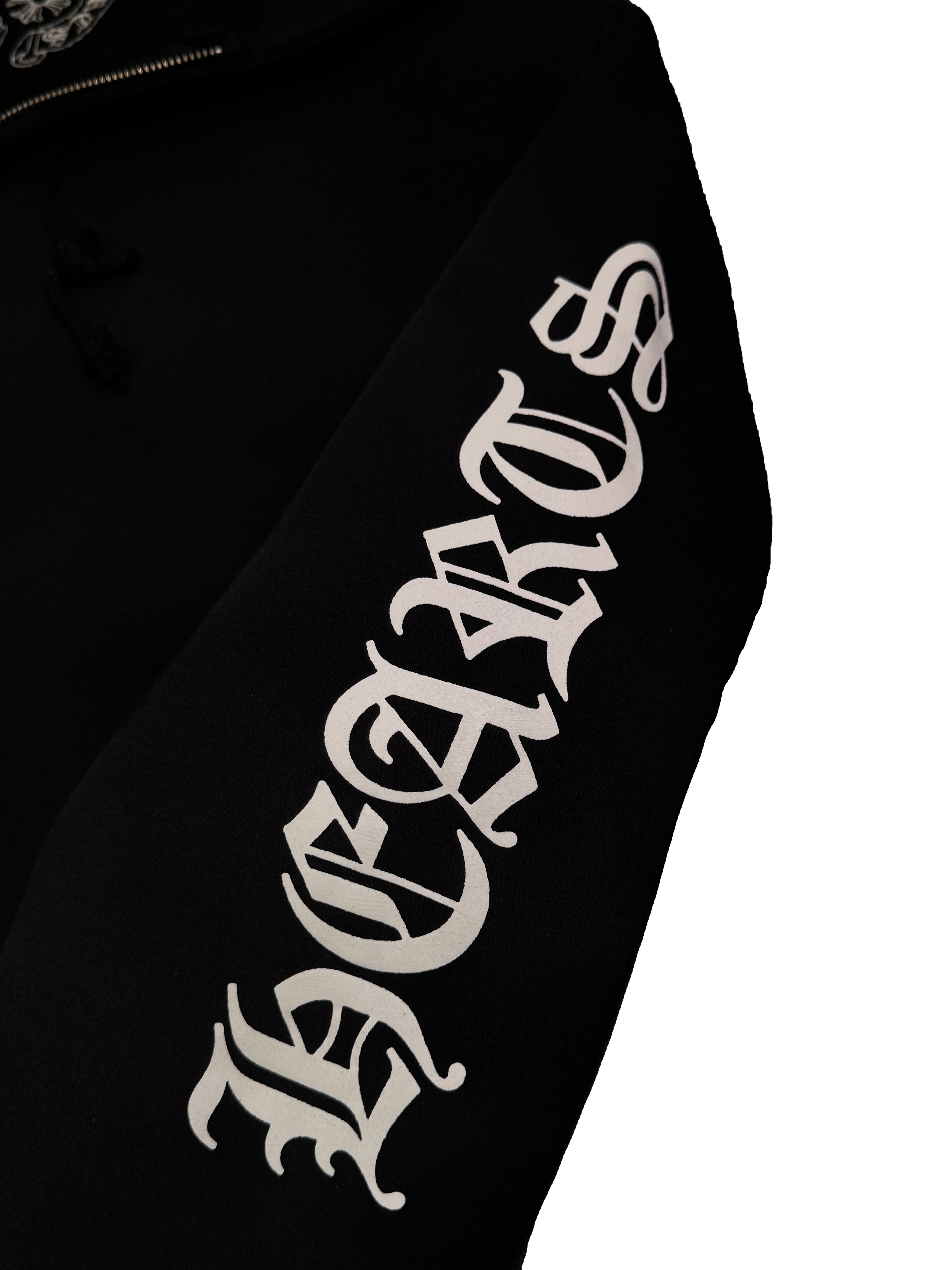 Chrome Hearts Thermal Zip-Up Hoodie - L