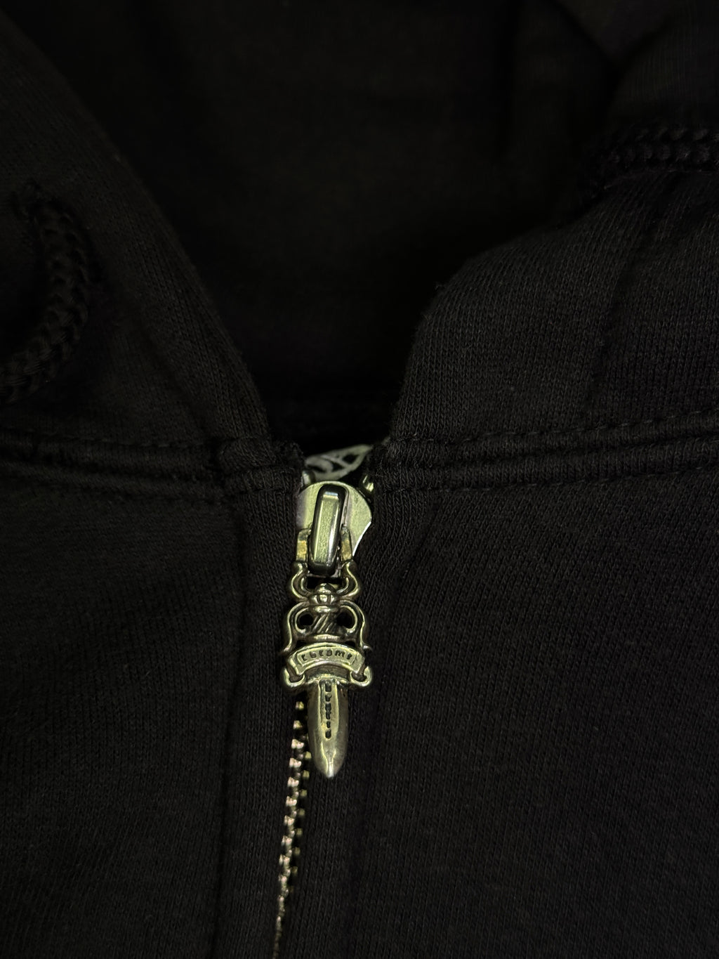 Chrome Hearts Thermal Zip-Up Hoodie - L
