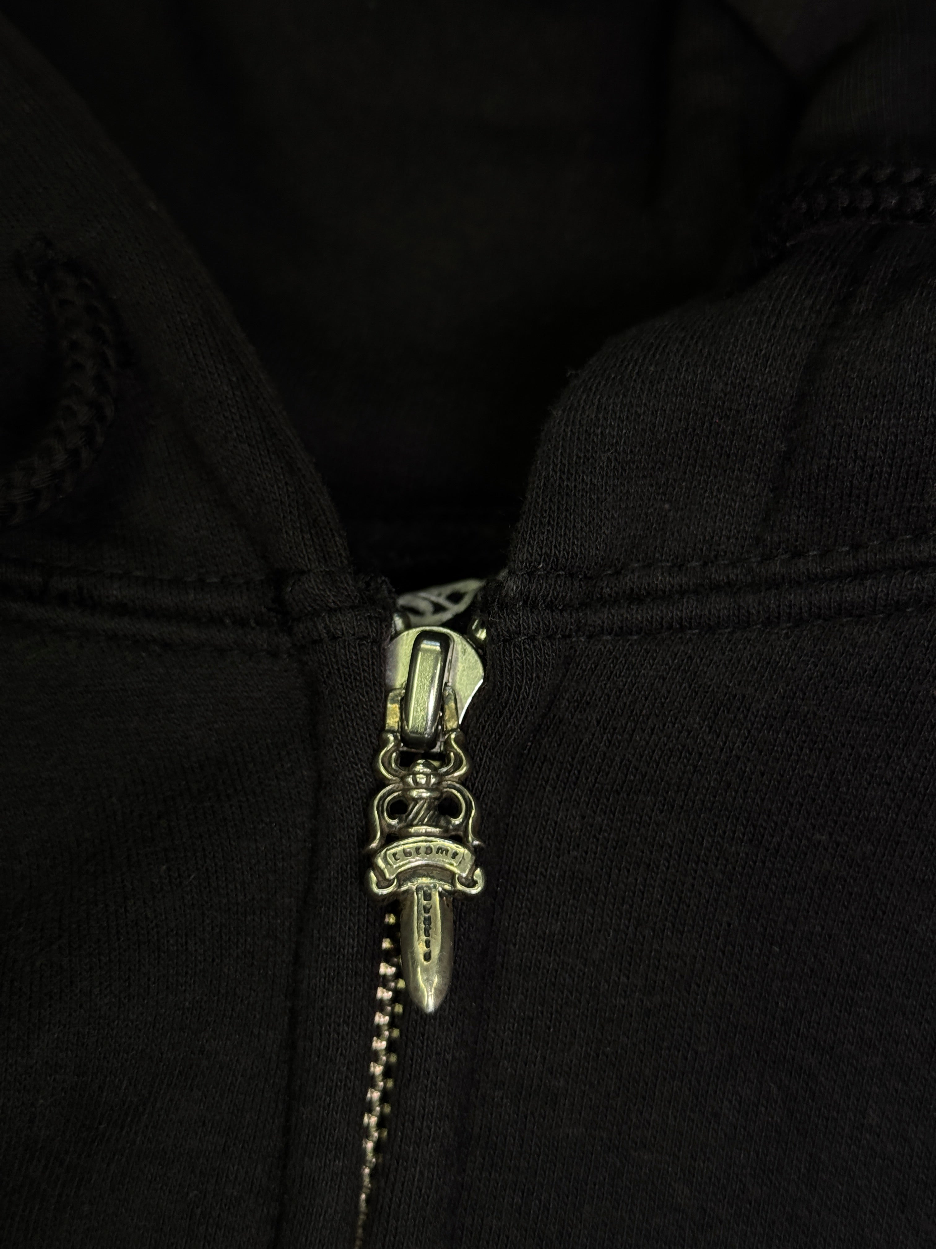 Chrome Hearts Thermal Zip-Up Hoodie - L