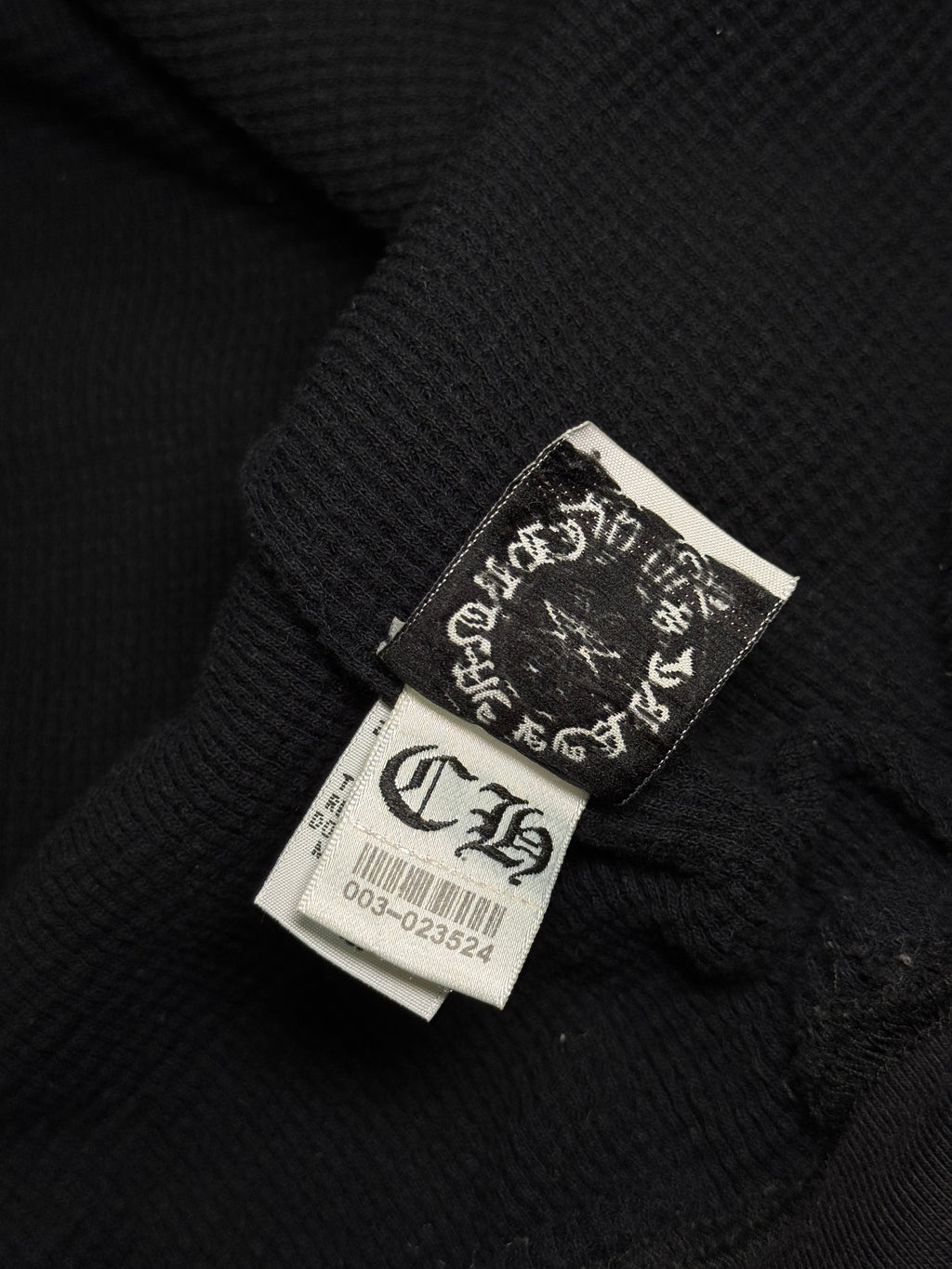 Chrome Hearts Thermal Zip-Up Hoodie - L