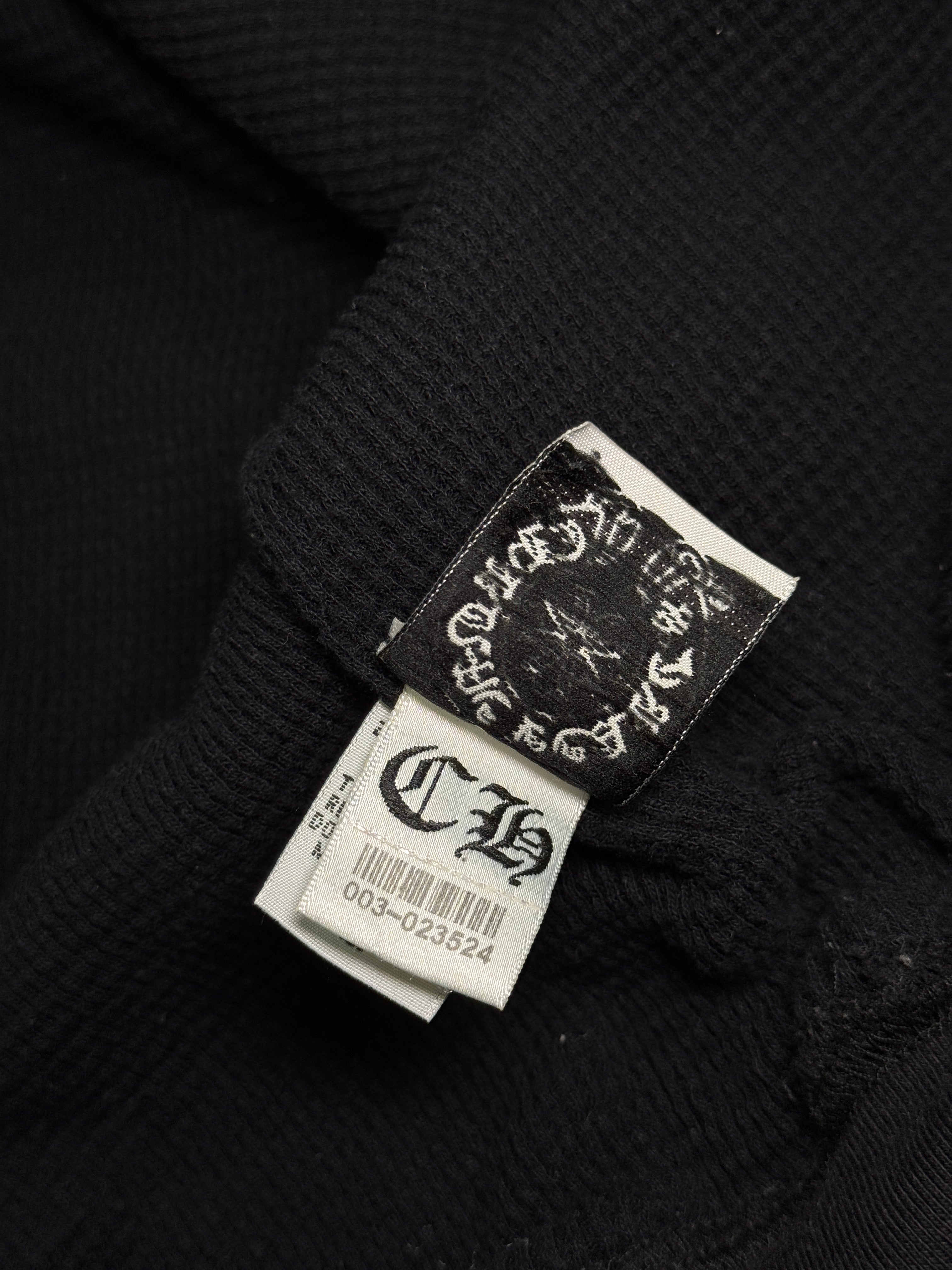 Chrome Hearts Thermal Zip-Up Hoodie - L