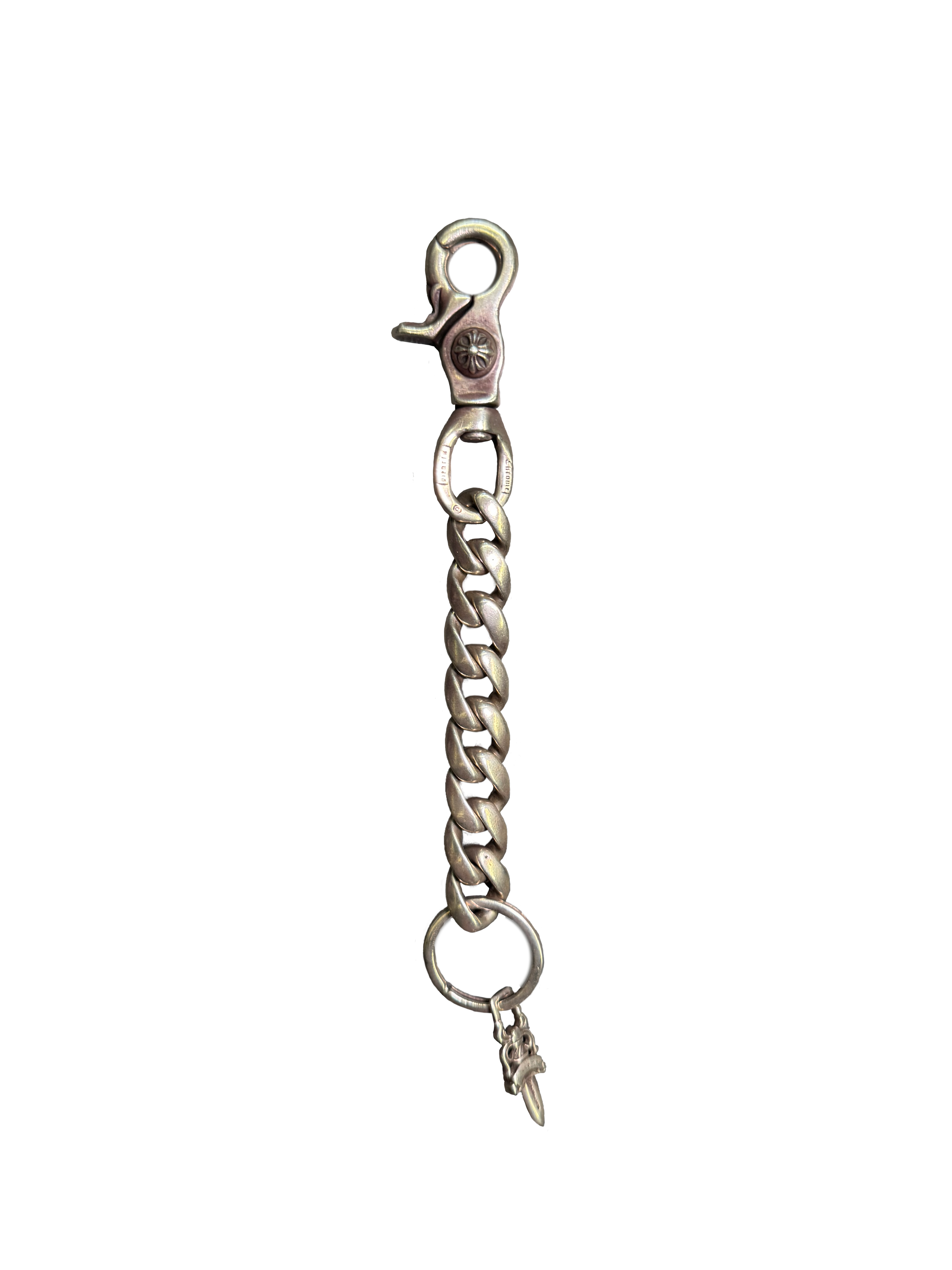 Chrome Hearts 8-Link Cuban Keychain - OS
