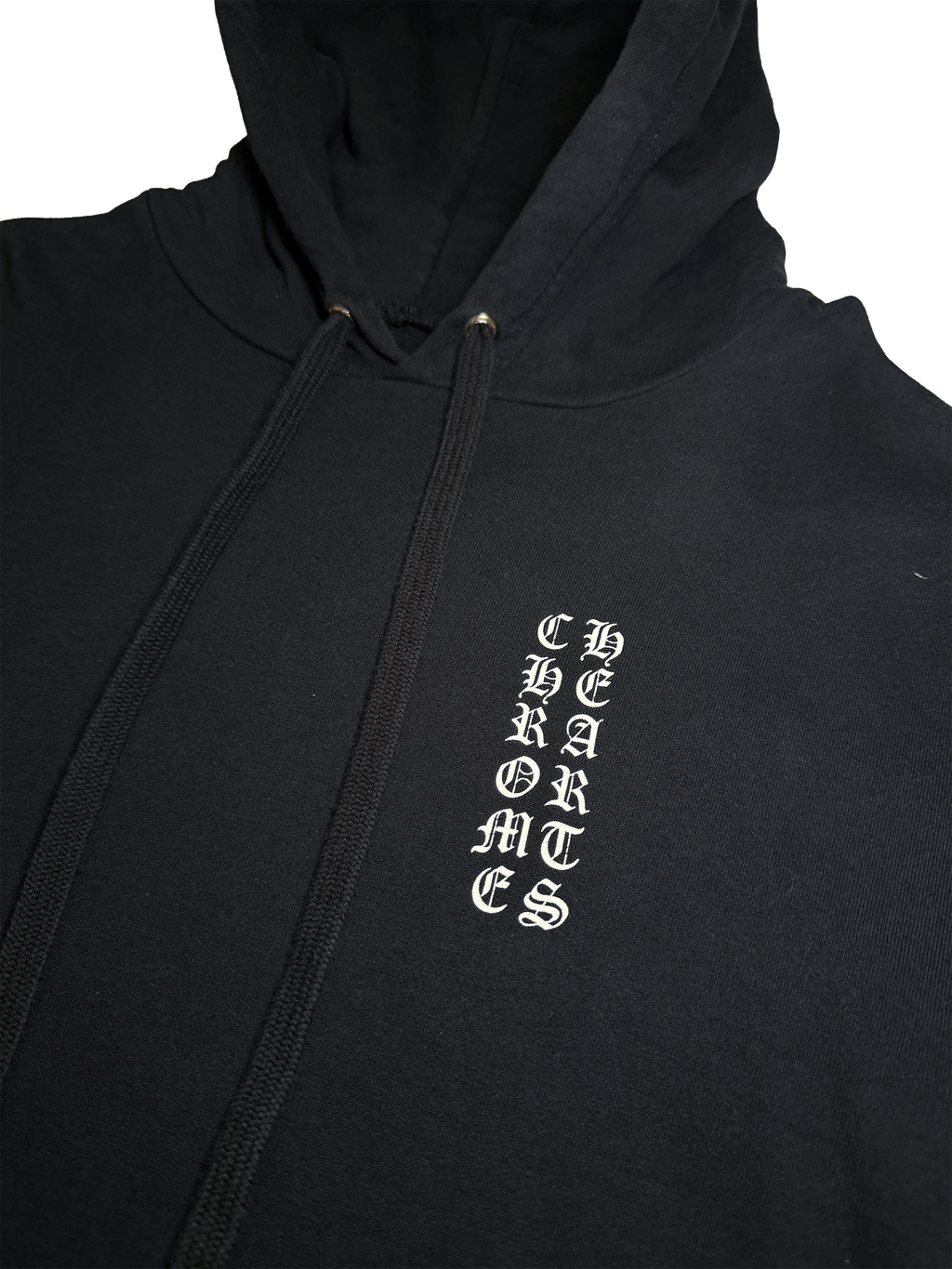 Chrome Hearts Vertical Logo Hoodie - XXL