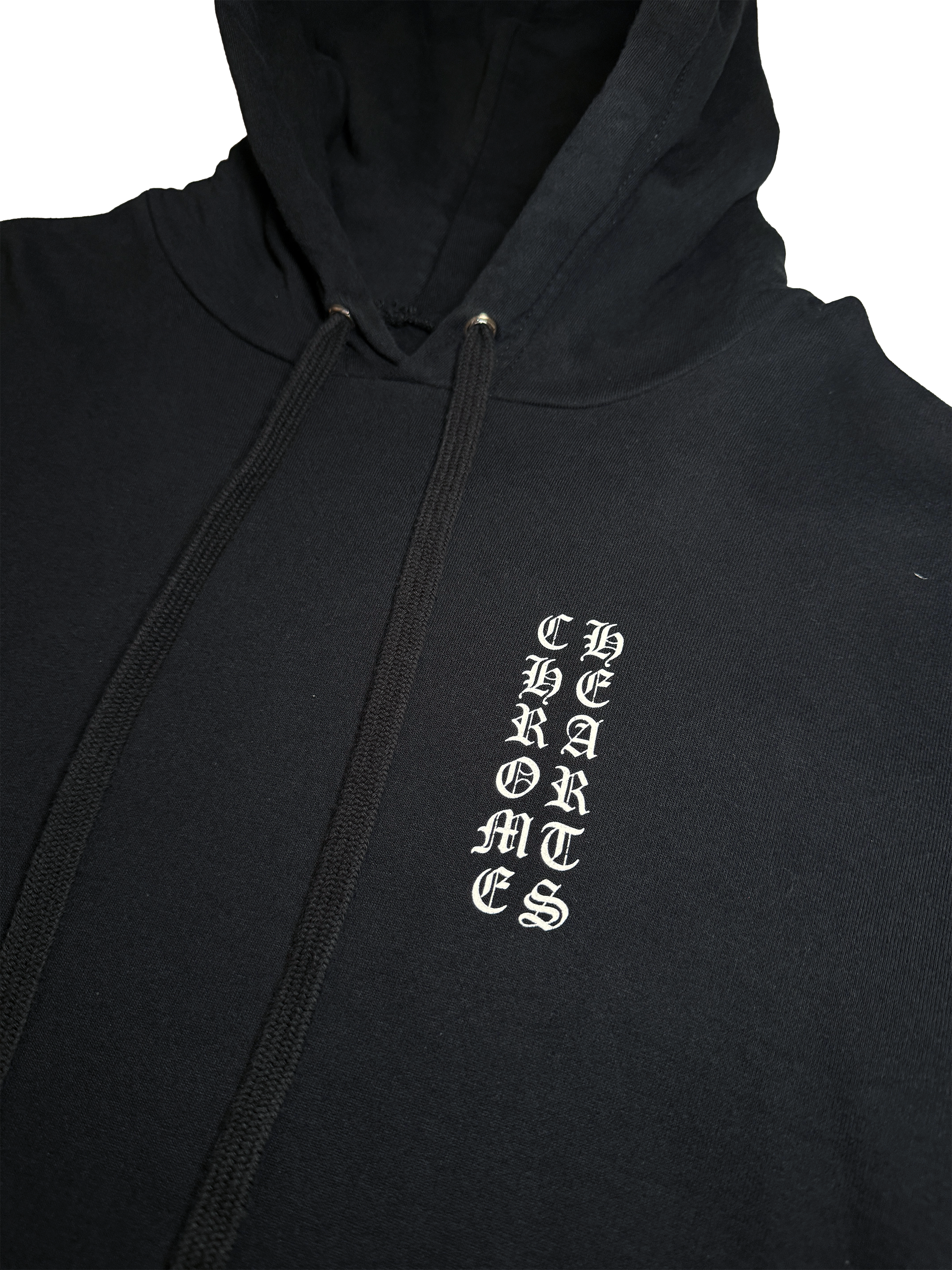 Chrome Hearts Vertical Logo Hoodie - XXL