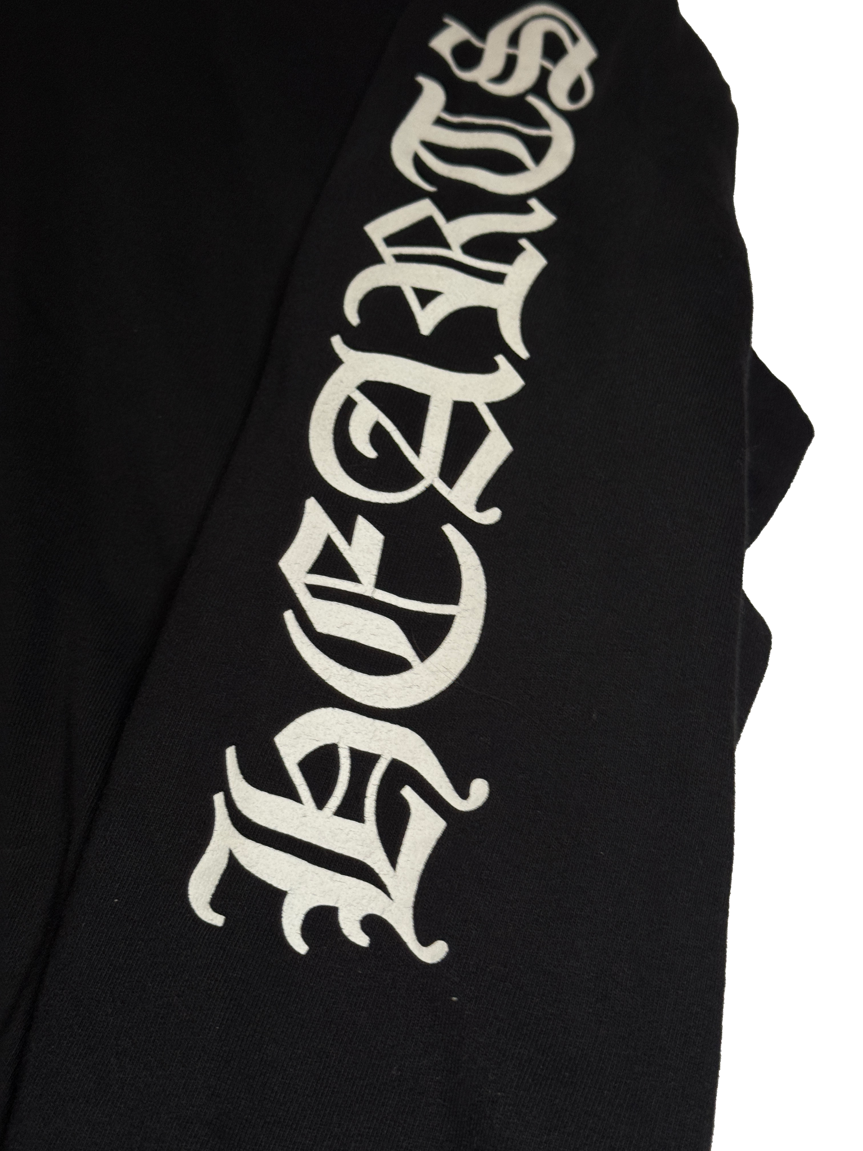 Chrome Hearts Vertical Logo Hoodie - XXL