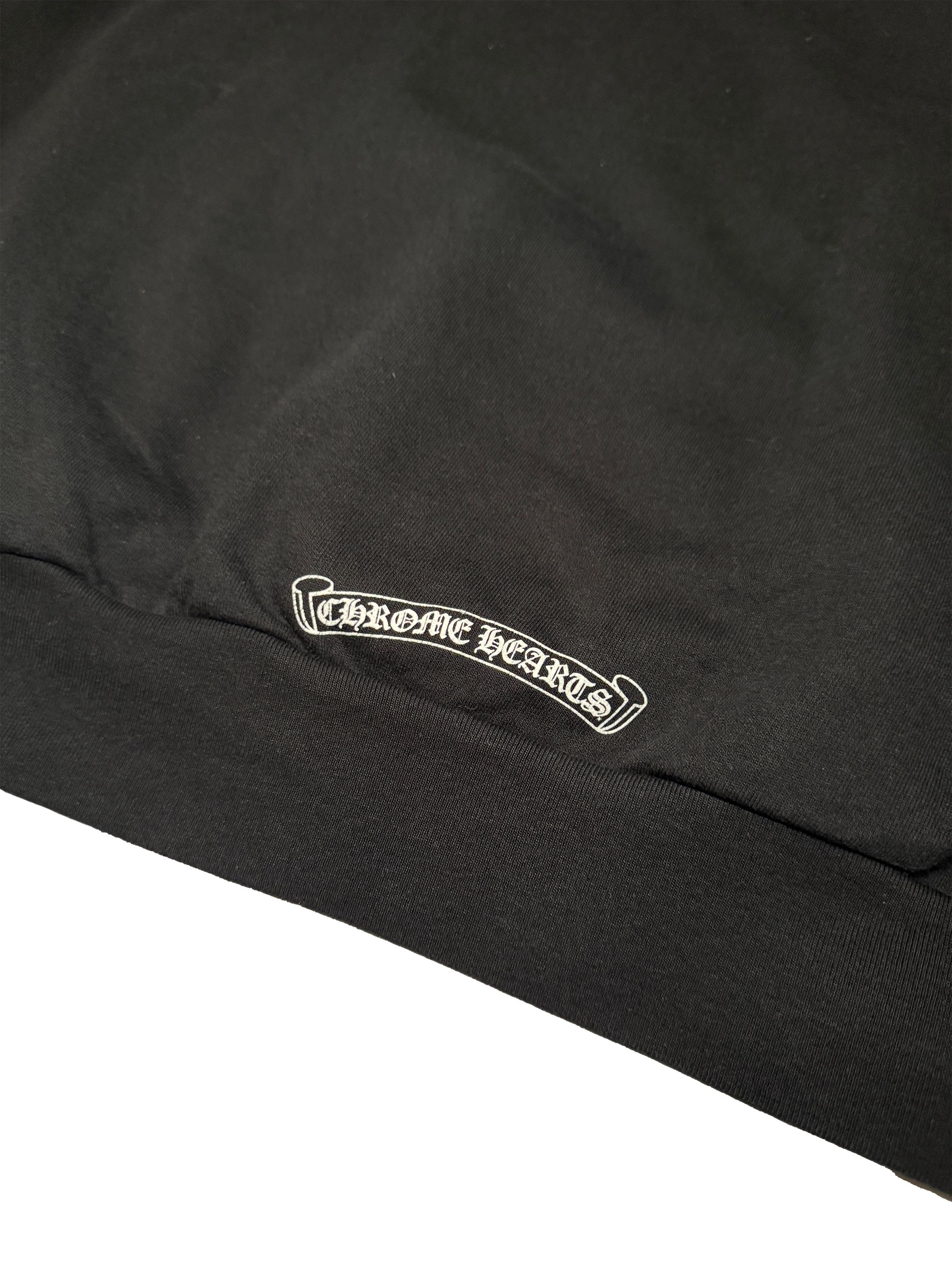 Chrome Hearts Vertical Logo Hoodie - XXL