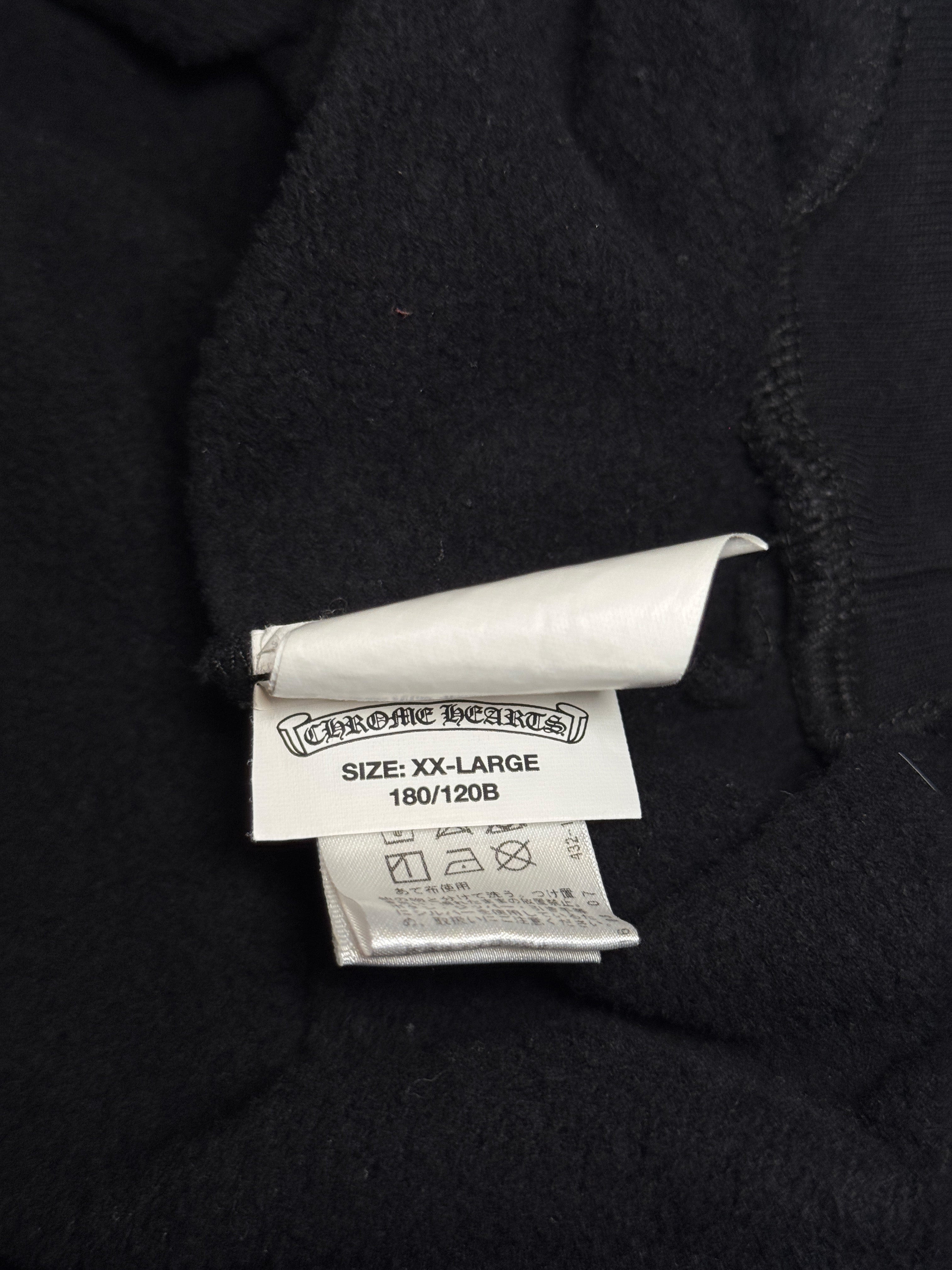 Chrome Hearts Vertical Logo Hoodie - XXL