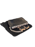 Chrome Hearts Pyramid Plus Side Zip Wallet - OS