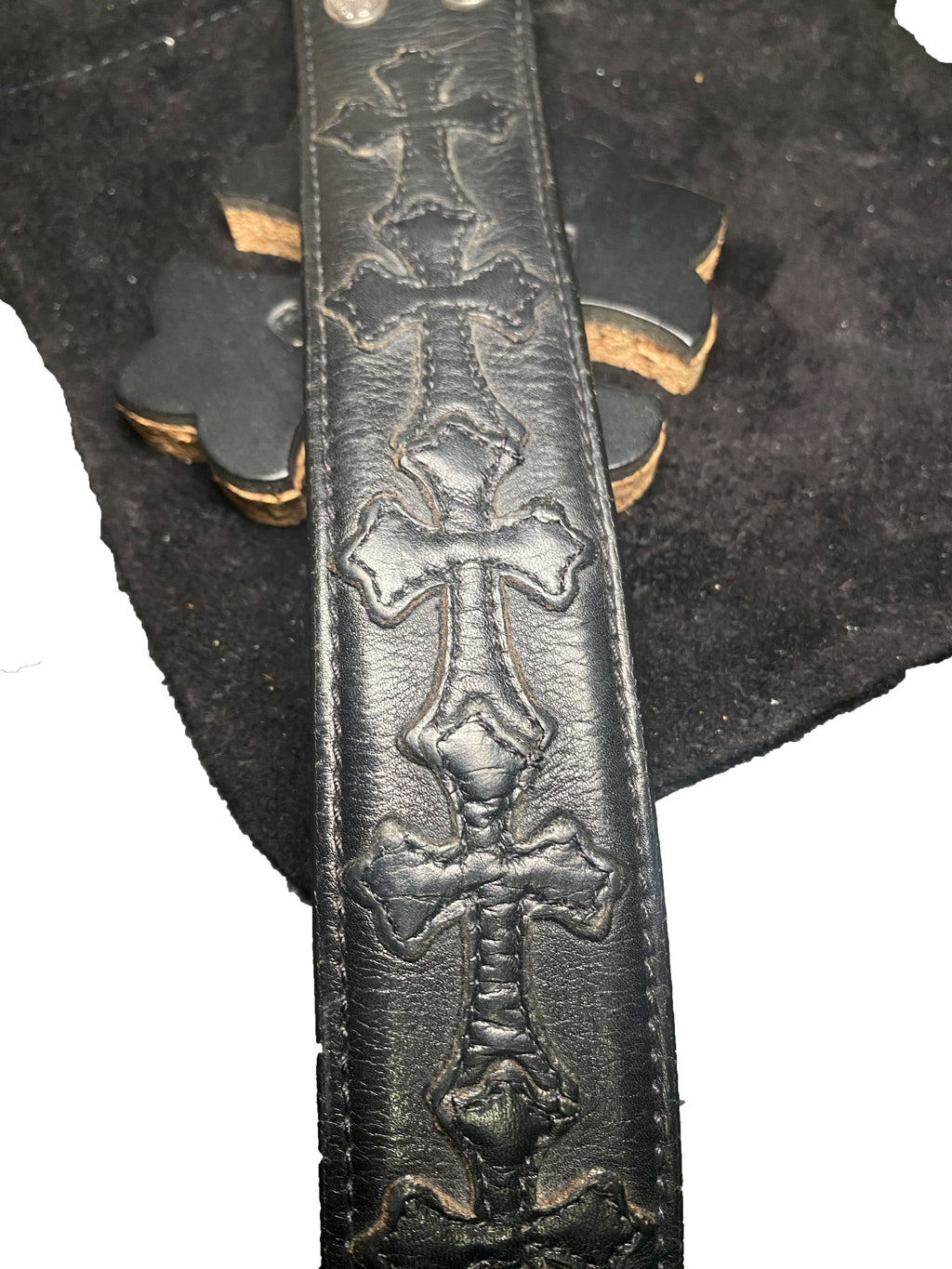 Chrome Hearts Oval Destroyer Belt - 36
