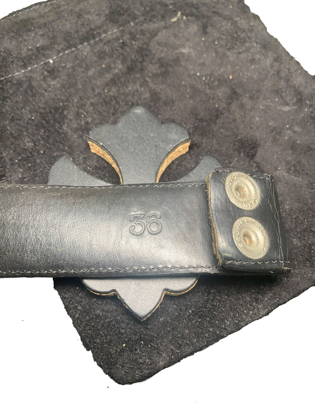 Chrome Hearts Oval Destroyer Belt - 36
