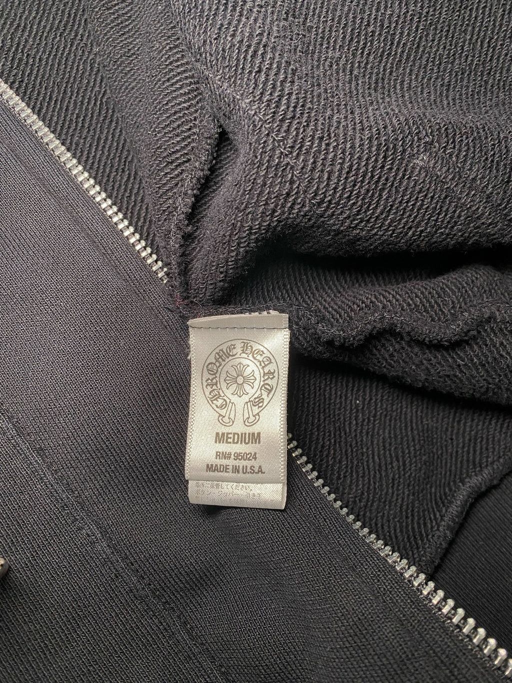 00s Chrome Hearts Heavyweight Premium Zip-Up - M/L