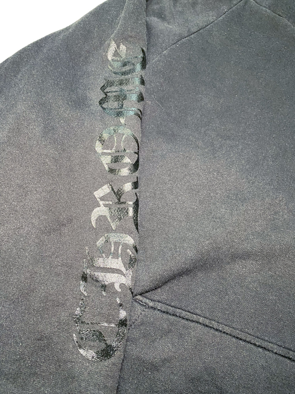 90s Chrome Hearts Tonal Thermal Pullover - L