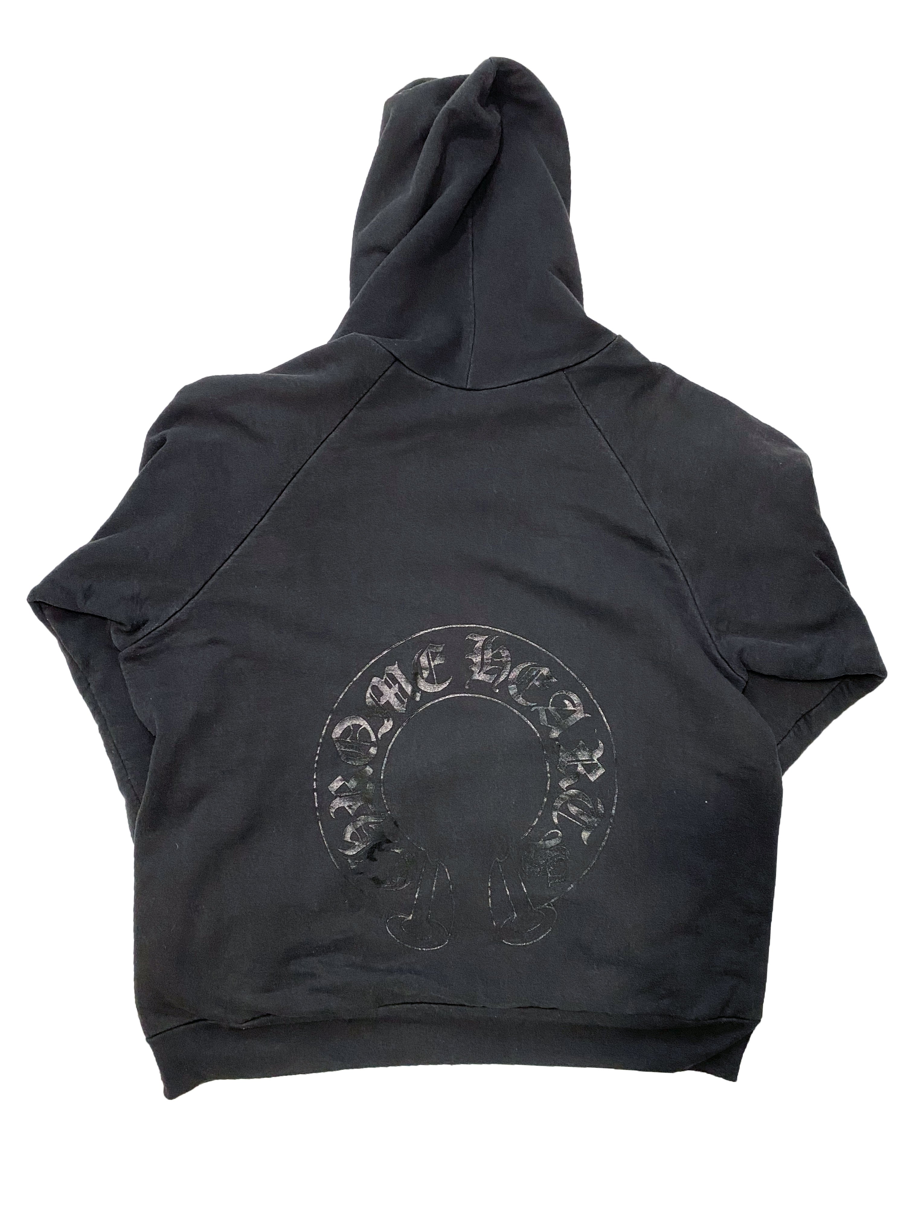 90s Chrome Hearts Tonal Thermal Pullover - L