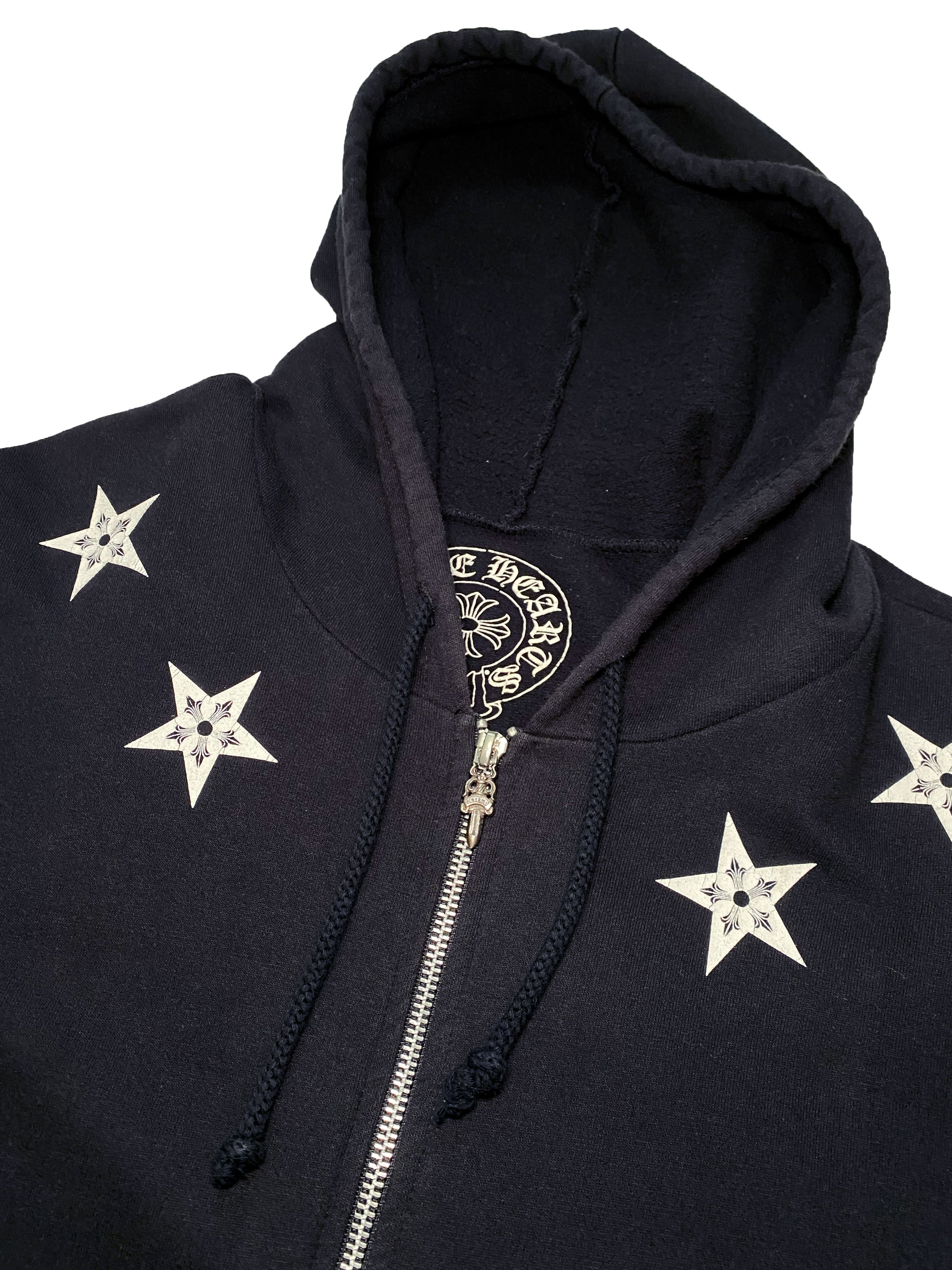 00s Chrome Hearts Hollywood Stars Zip Up - L