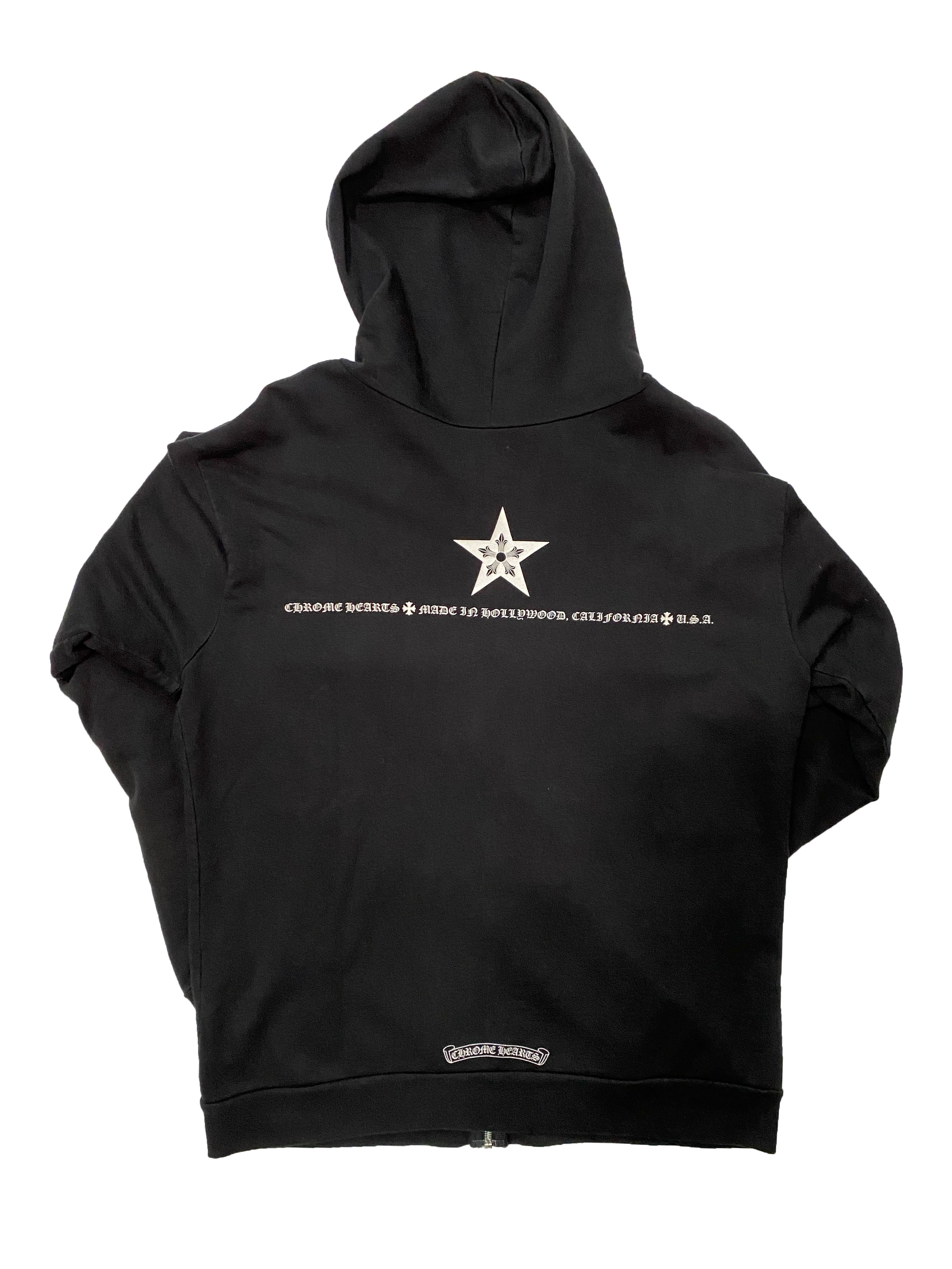00s Chrome Hearts Hollywood Stars Zip Up - L