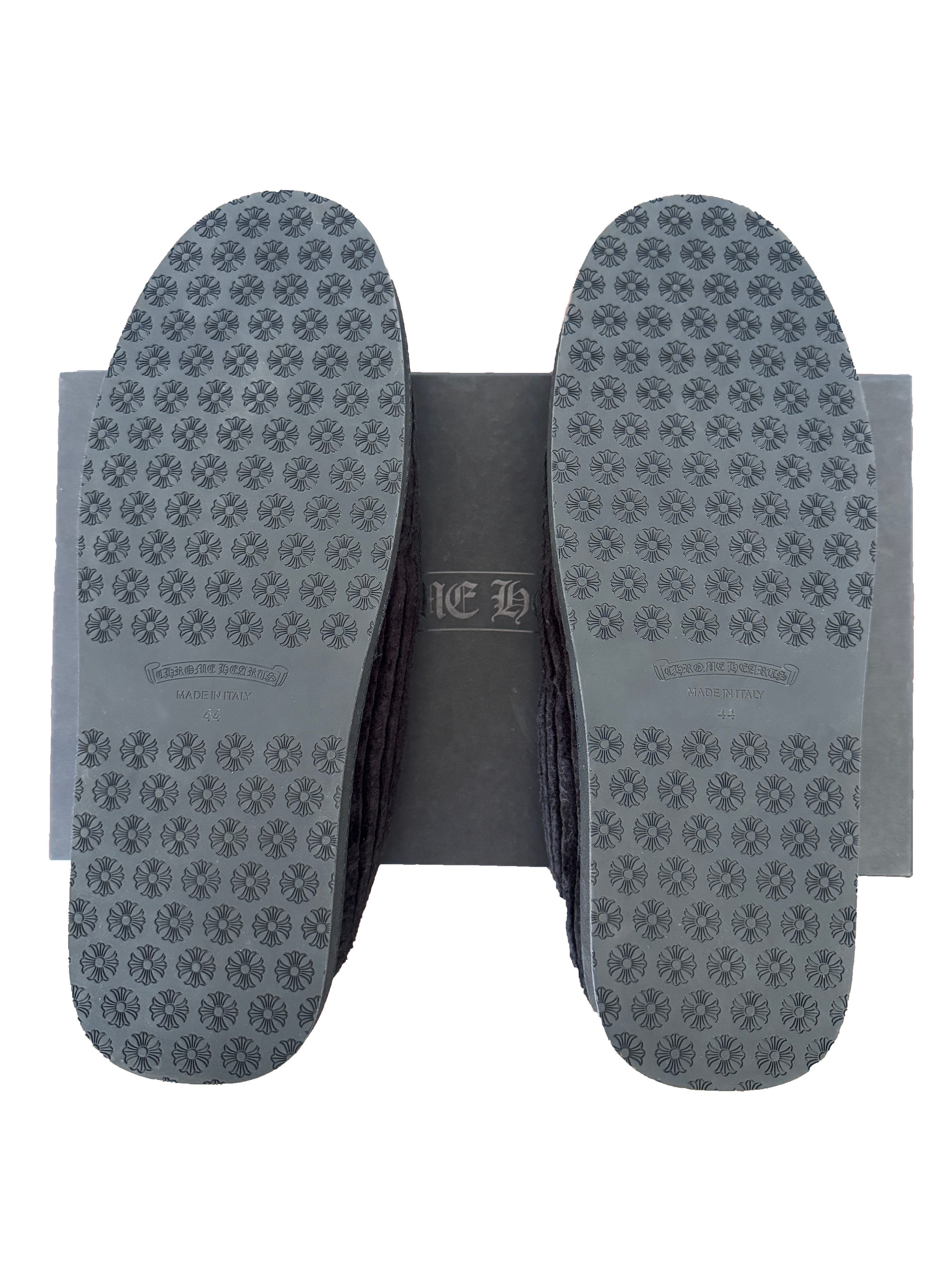 Chrome Hearts Dagger Corduroy Slippers - 44