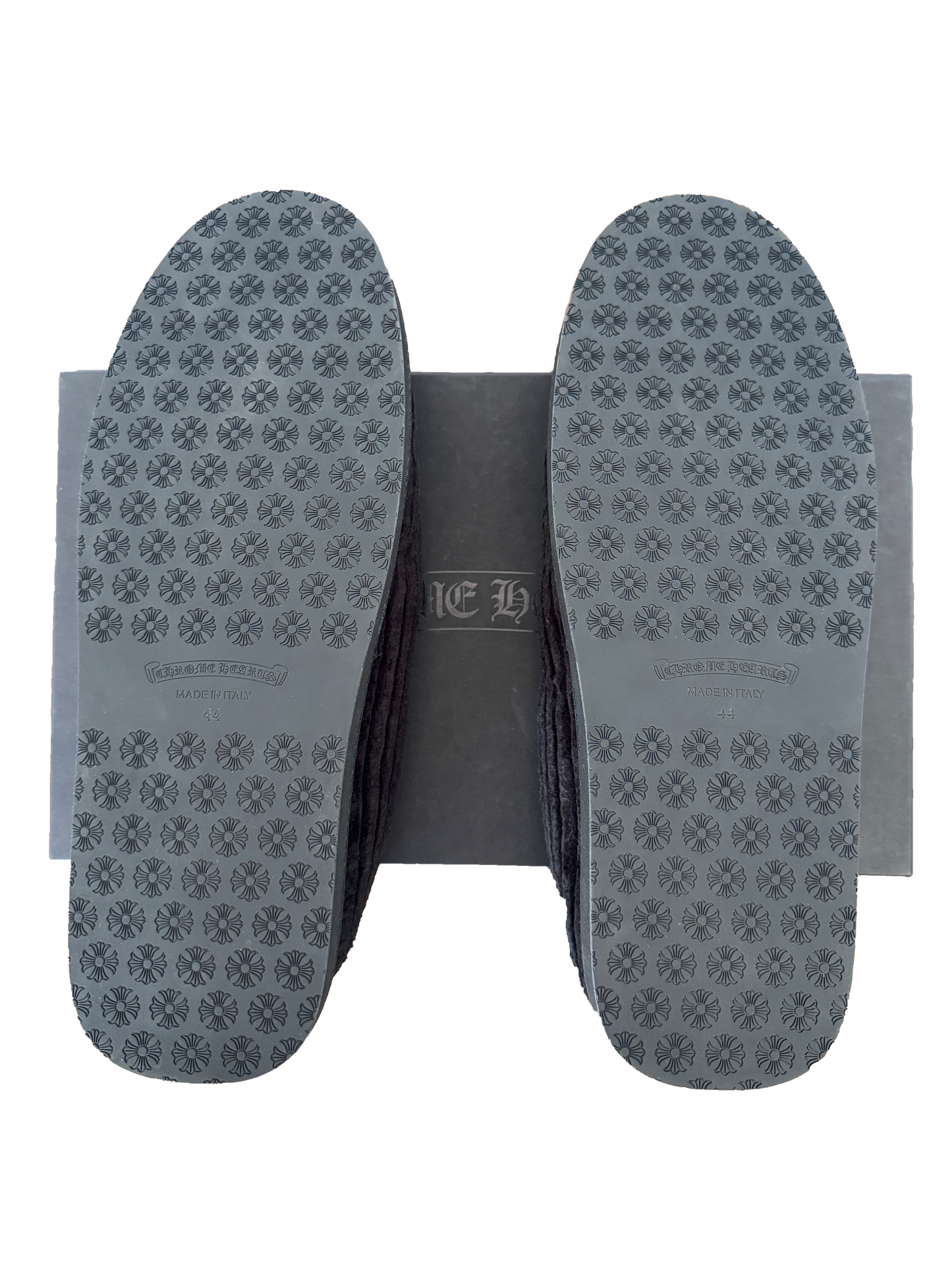 Chrome Hearts Dagger Corduroy Slippers - 44