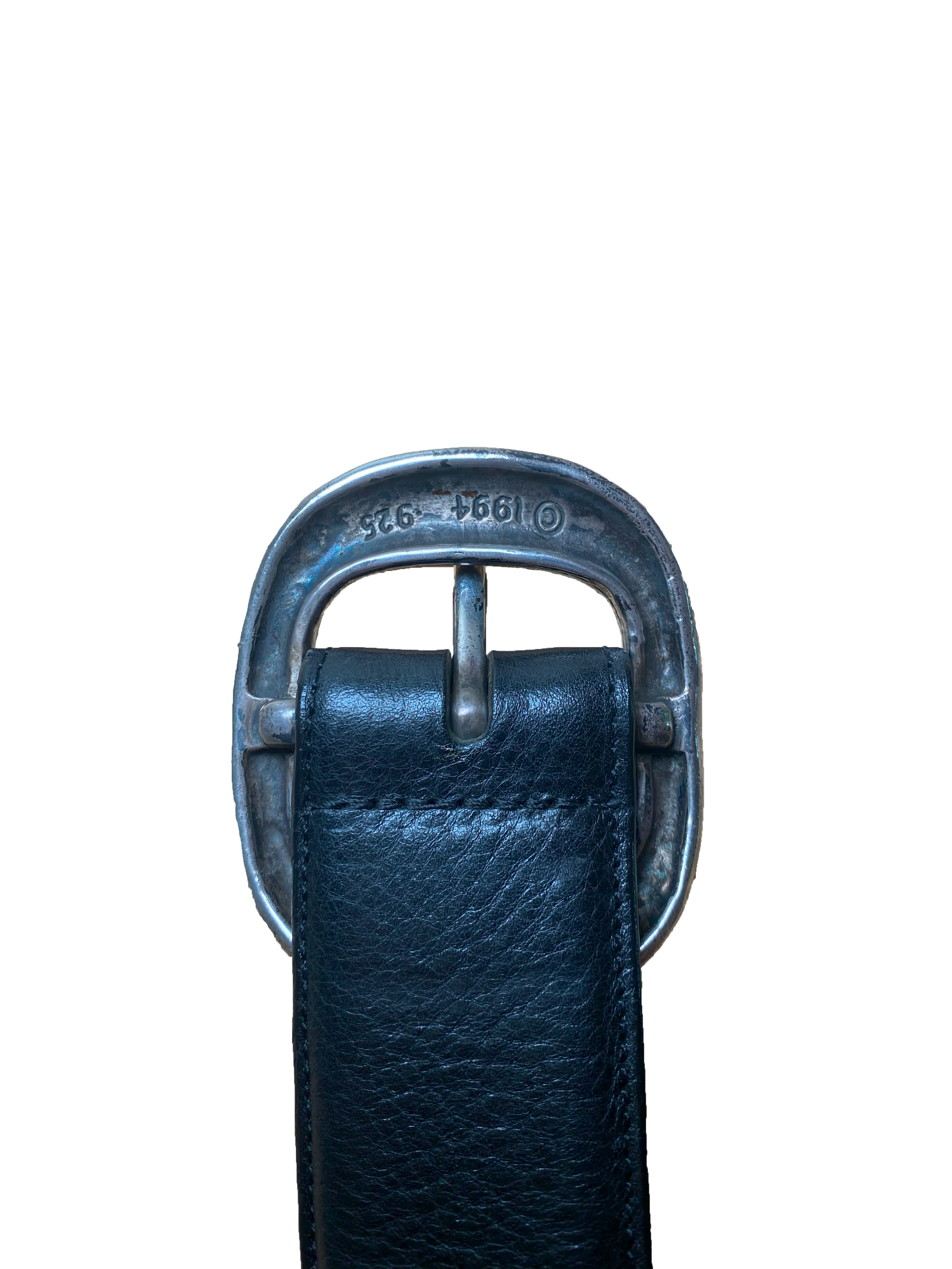 Chrome Hearts Gunslinger Belt with Plus Hardware - 35