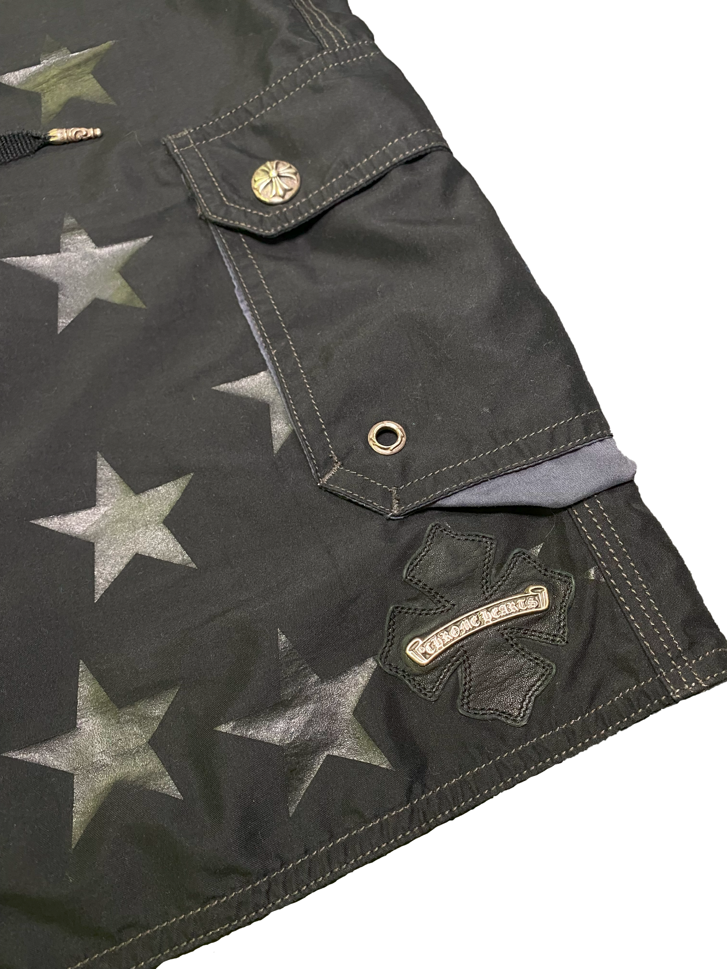 Chrome Hearts Star Swim Trunks - 36