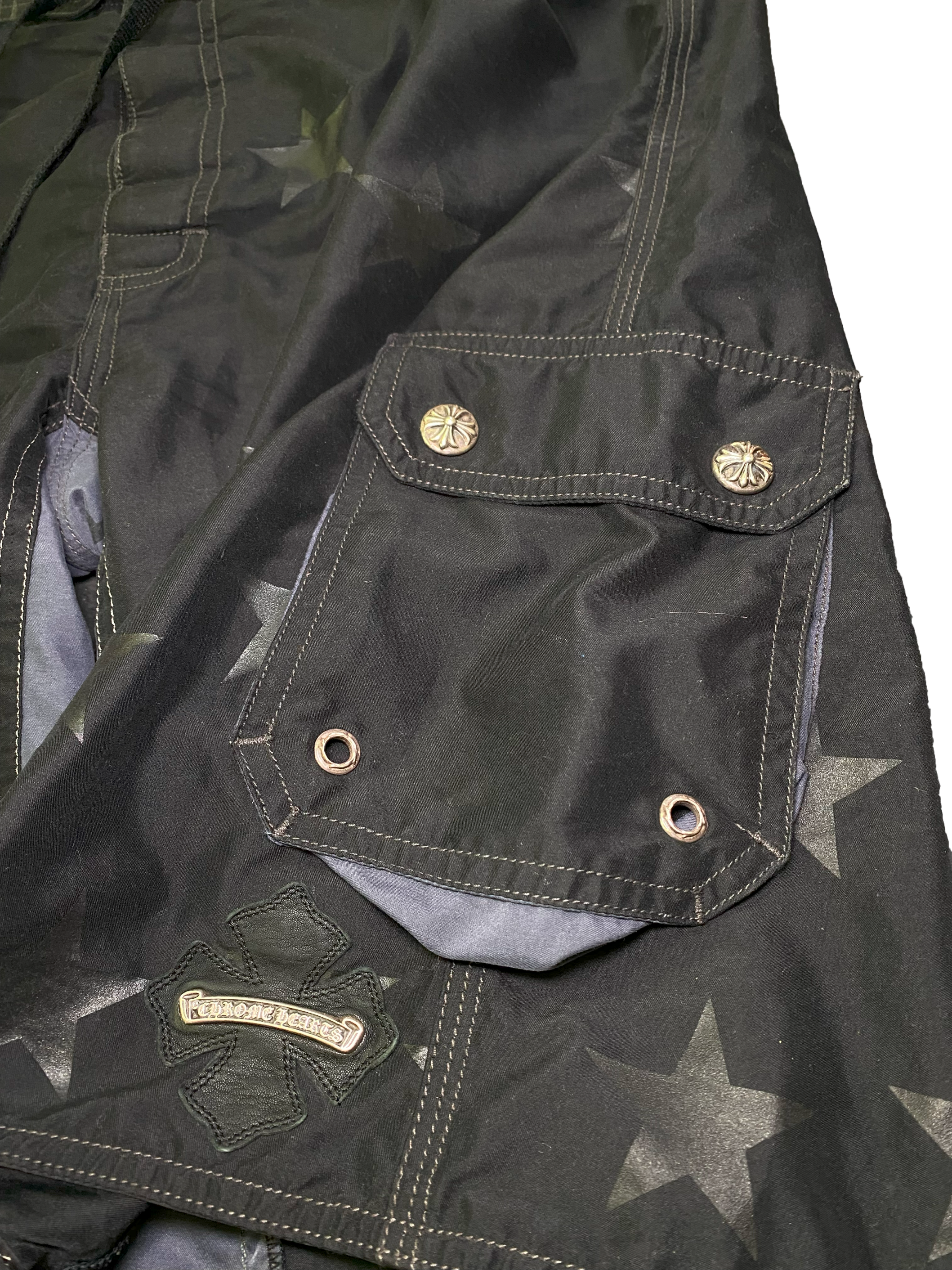 Chrome Hearts Star Swim Trunks - 36