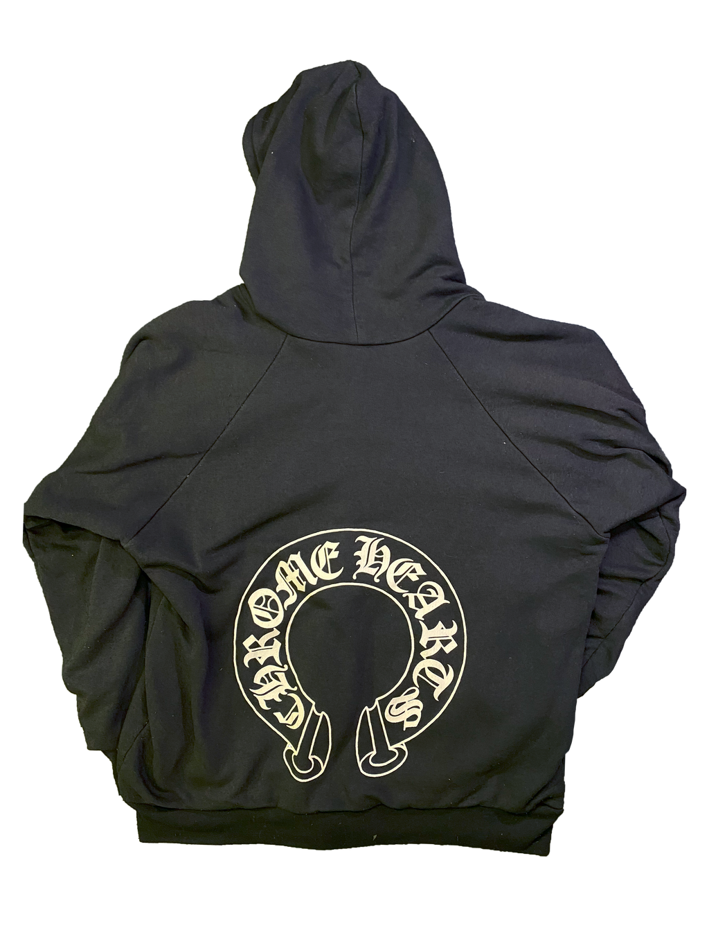 90s Chrome Hearts Horseshoe Thermal Zip-up - XL