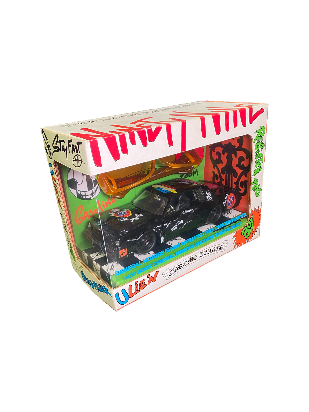 Chrome Hearts Sex Records 'ULIEN' Glasses and Car Set - OS