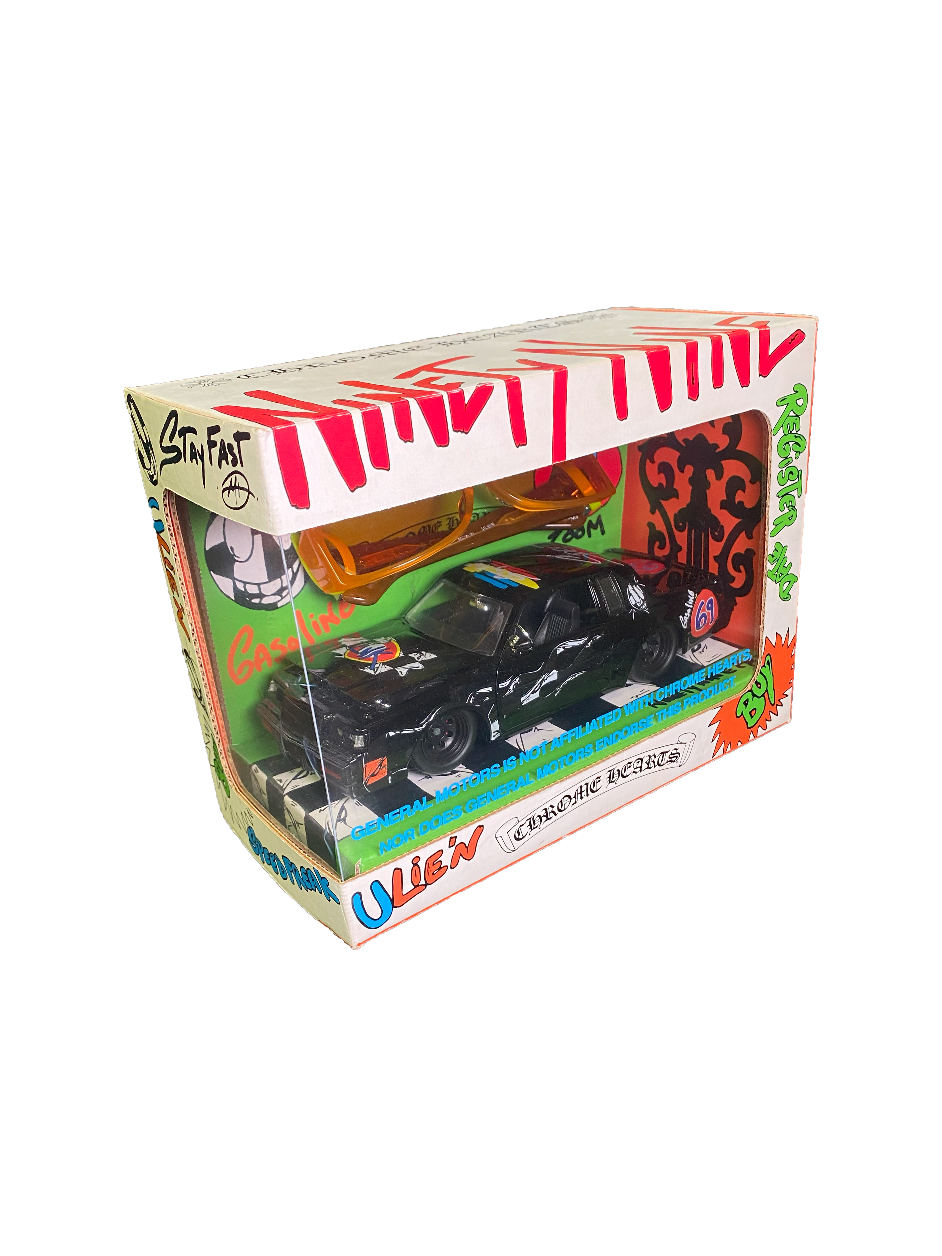Chrome Hearts Sex Records 'ULIEN' Glasses and Car Set - OS