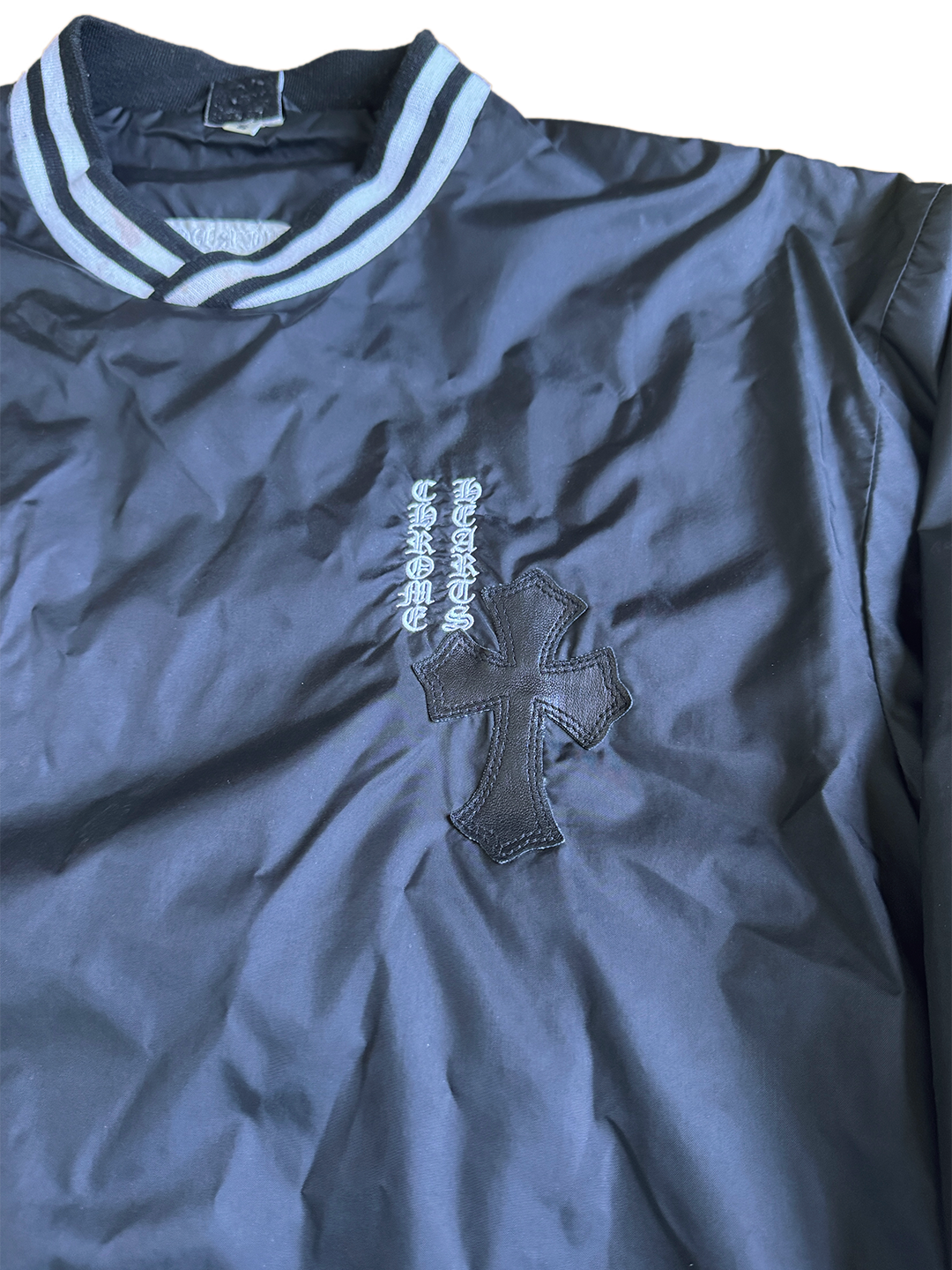 Patched Nylon 'F*** YOU' Windbreaker - S