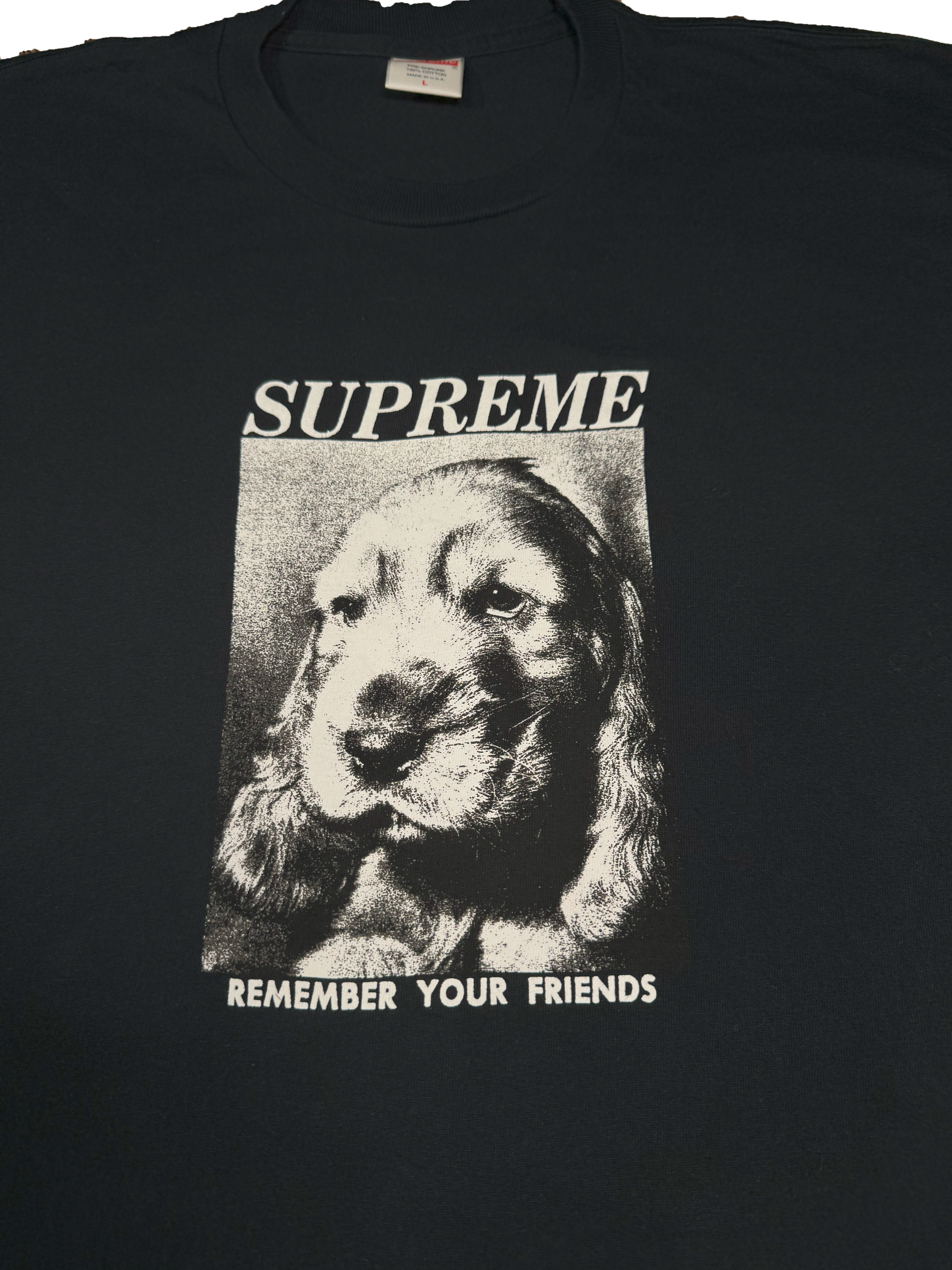 FW/18 Supreme Remember Your Friends - L